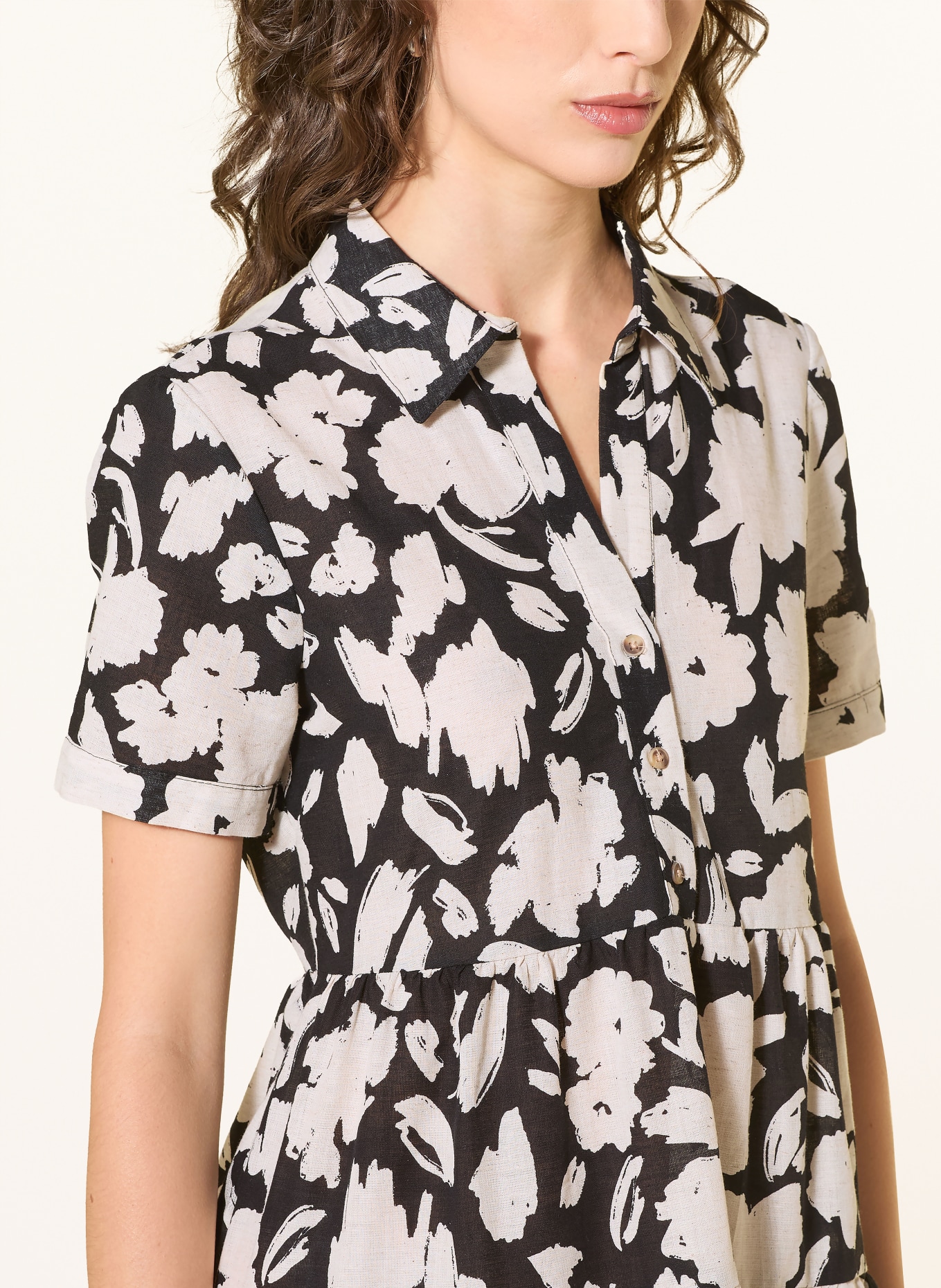 mavi Jurk: ZWART / BEIGE