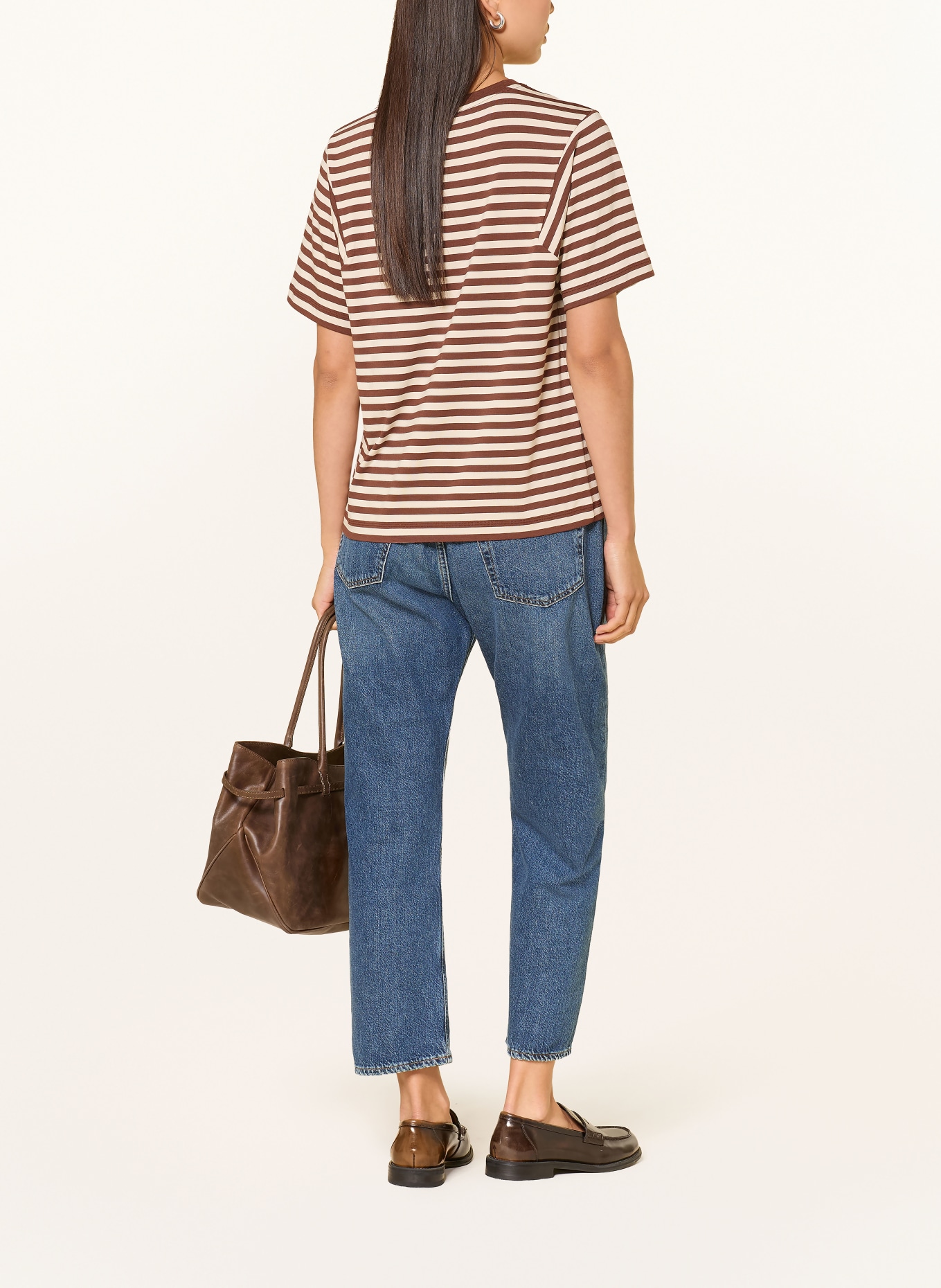 BOGNER Jersey shirt RAYA: CRÈME / BRUIN