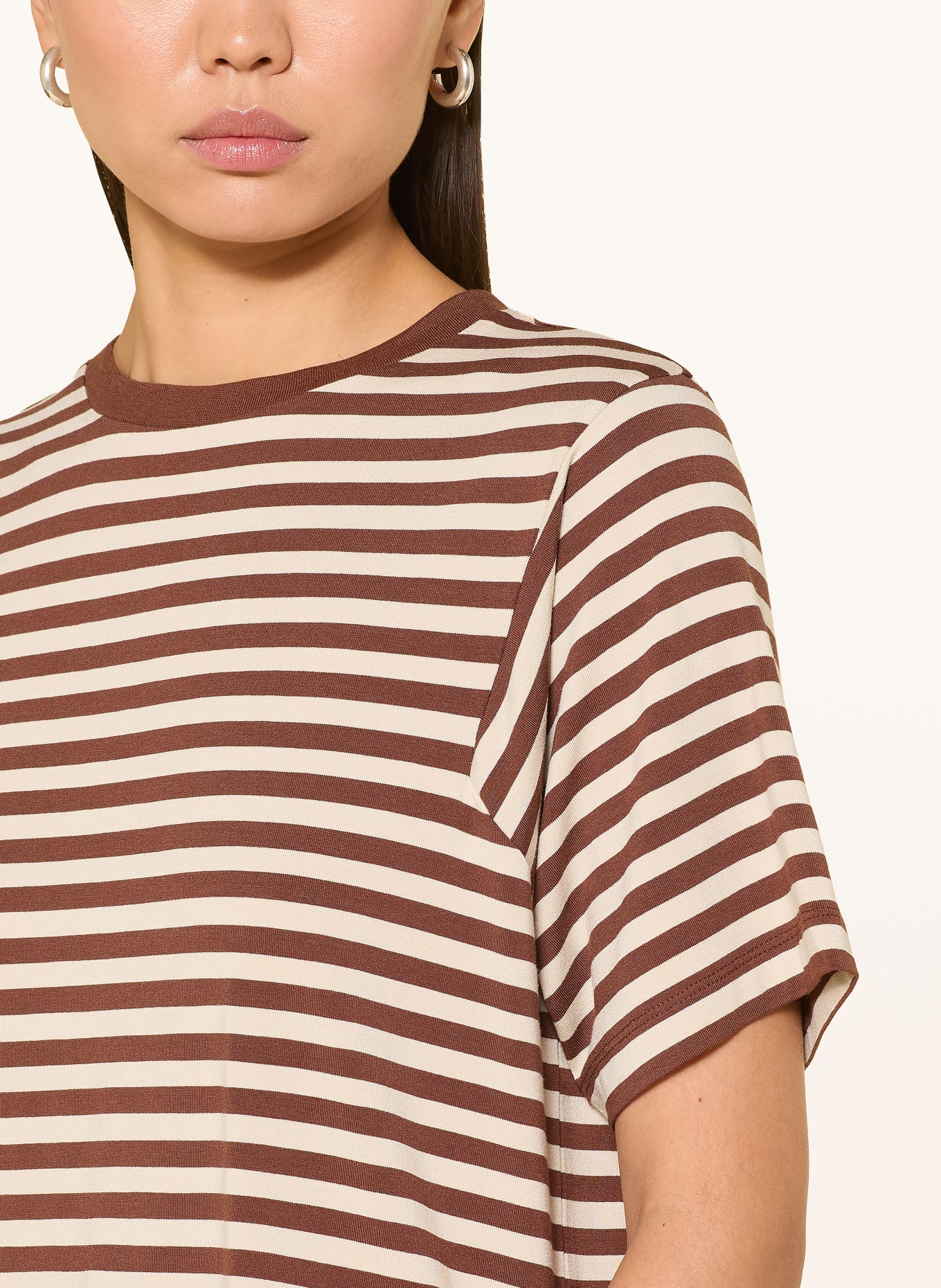 BOGNER Jersey shirt RAYA: CRÈME / BRUIN