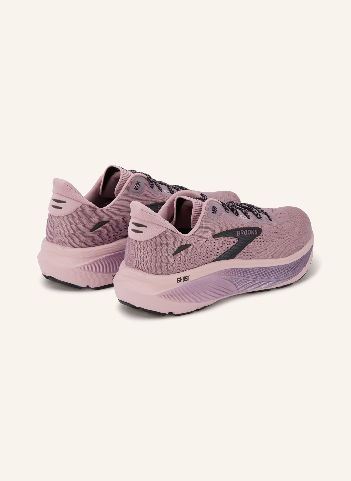 BROOKS Laufschuhe GHOST 18: ALTROSA / SCHWARZ