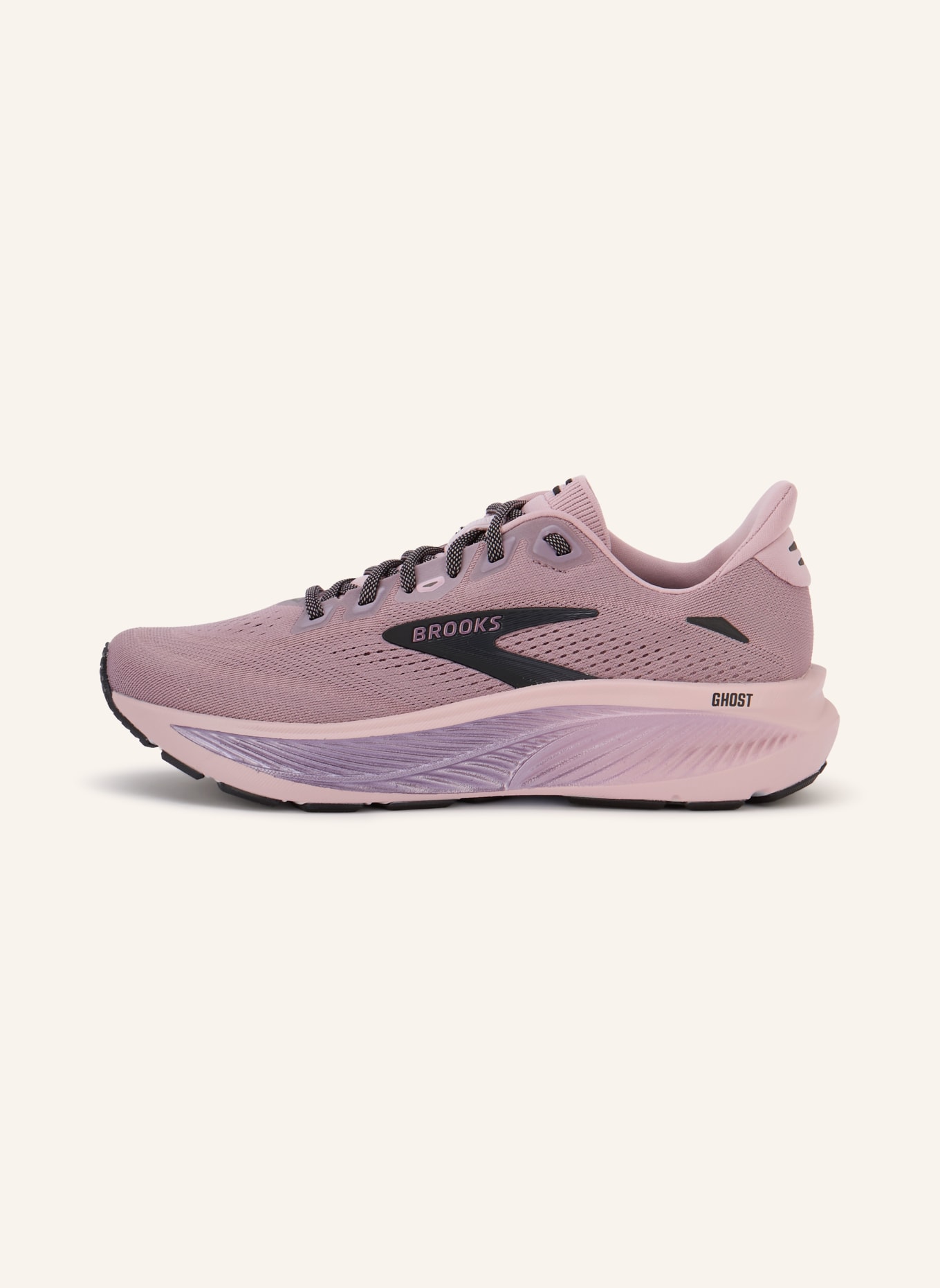 BROOKS Laufschuhe GHOST 18: ALTROSA / SCHWARZ
