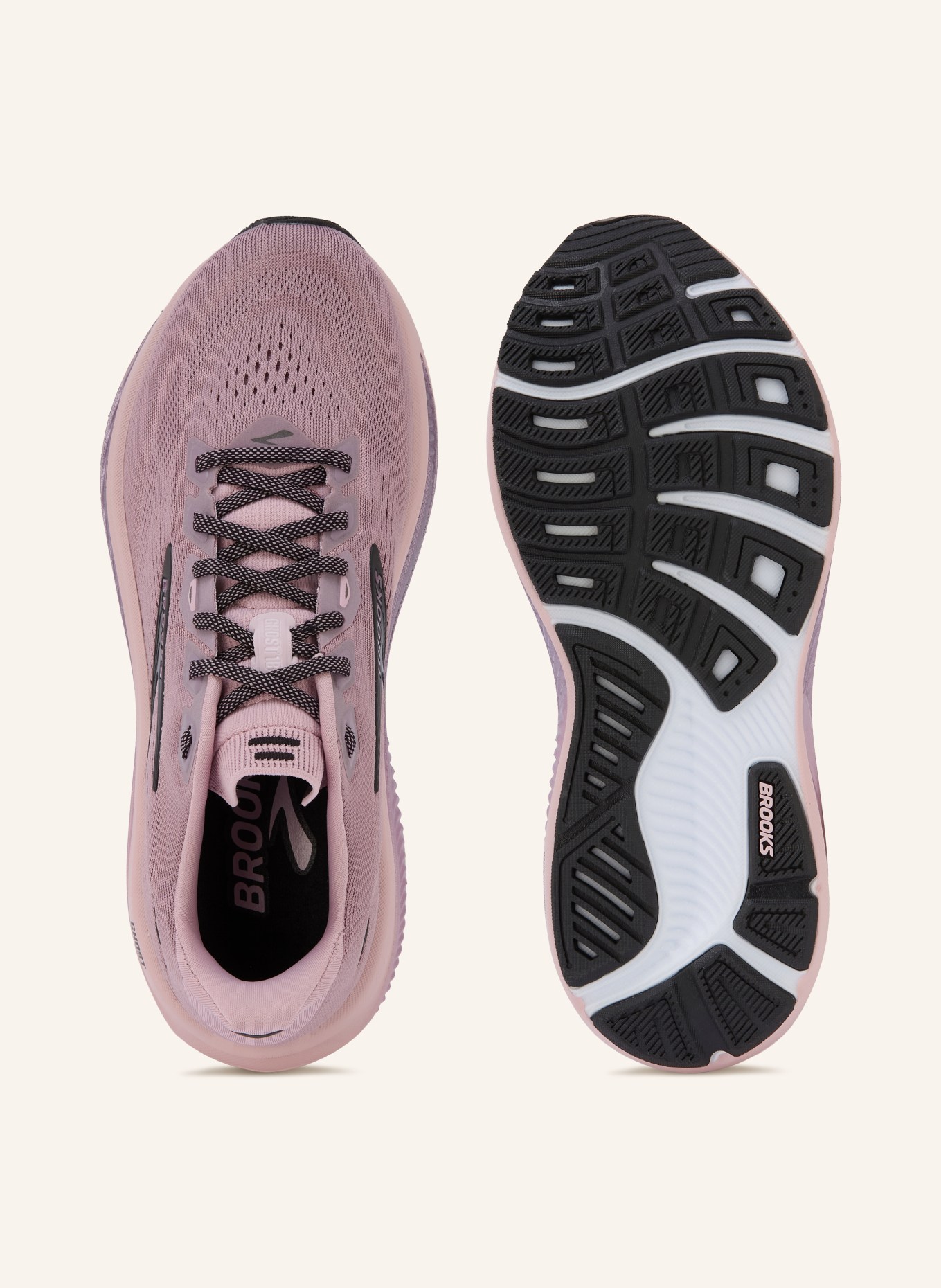 BROOKS Laufschuhe GHOST 18: ALTROSA / SCHWARZ