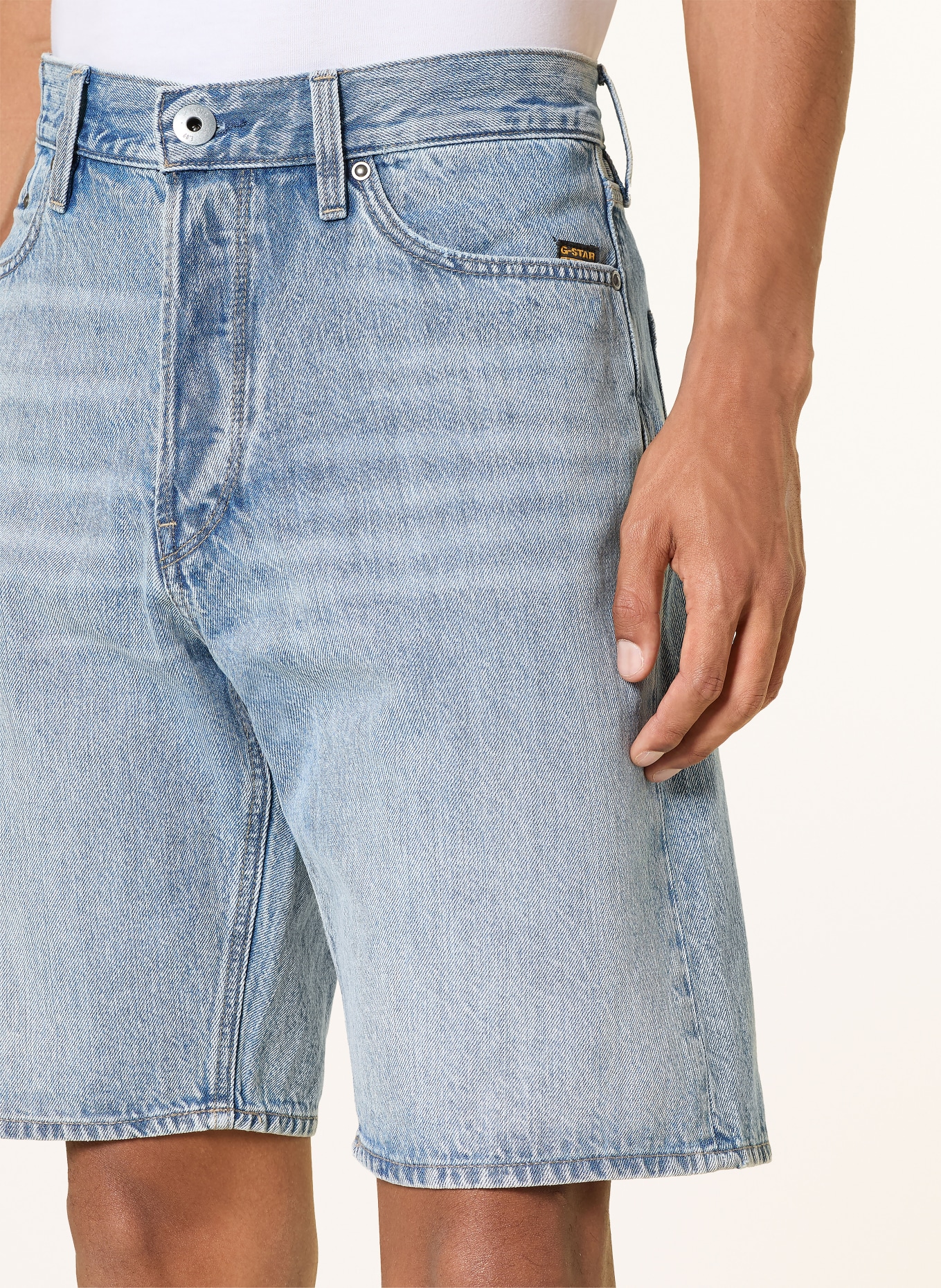 G-Star DAKOTA jean shorts: G339 sun faded cloudburst