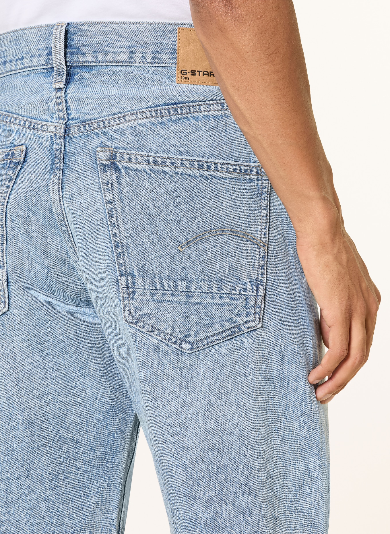 G-Star DAKOTA jean shorts: G339 sun faded cloudburst