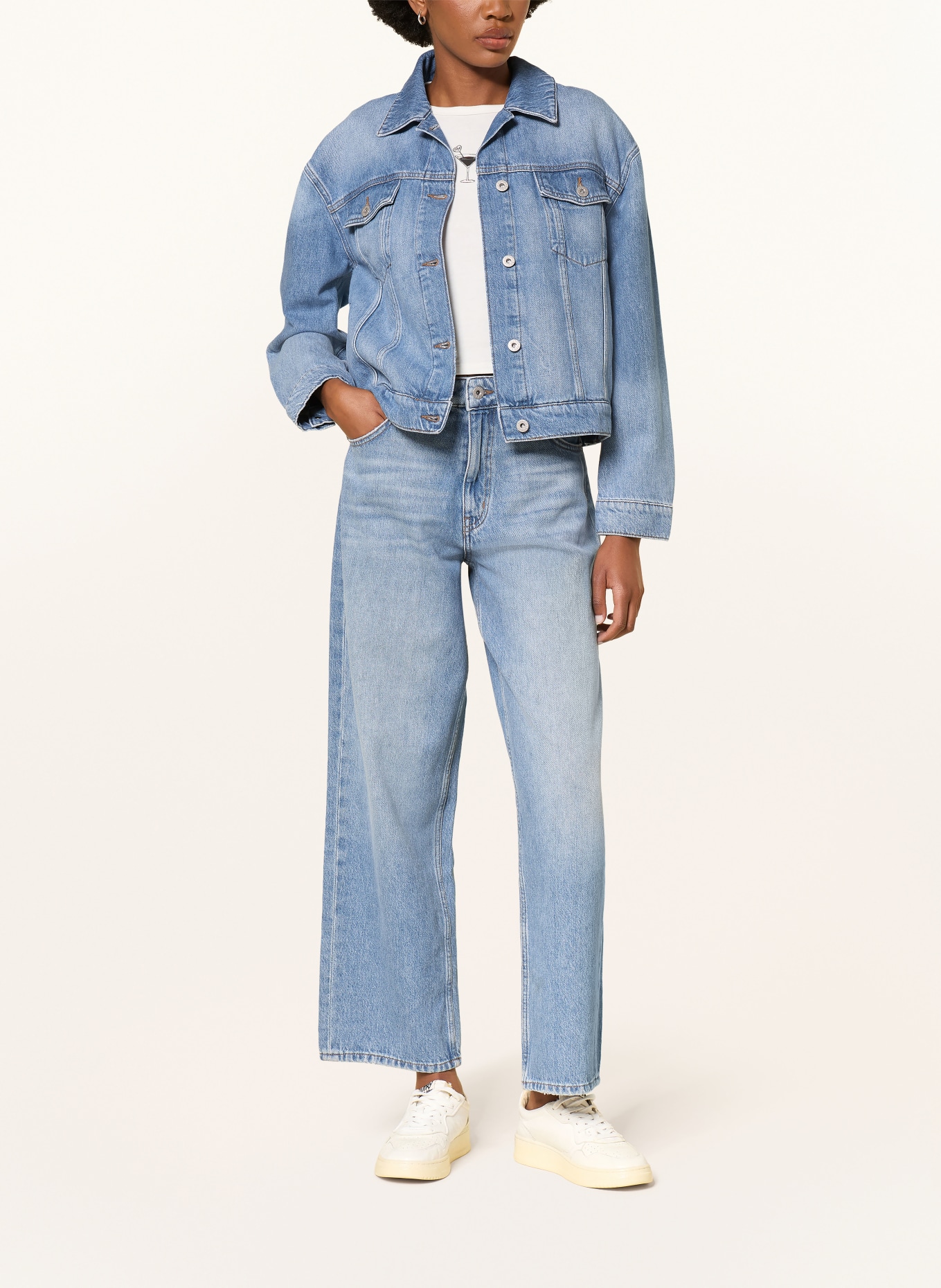 HUGO Jeansjacke GLAMIS: 434 BRIGHT BLUE