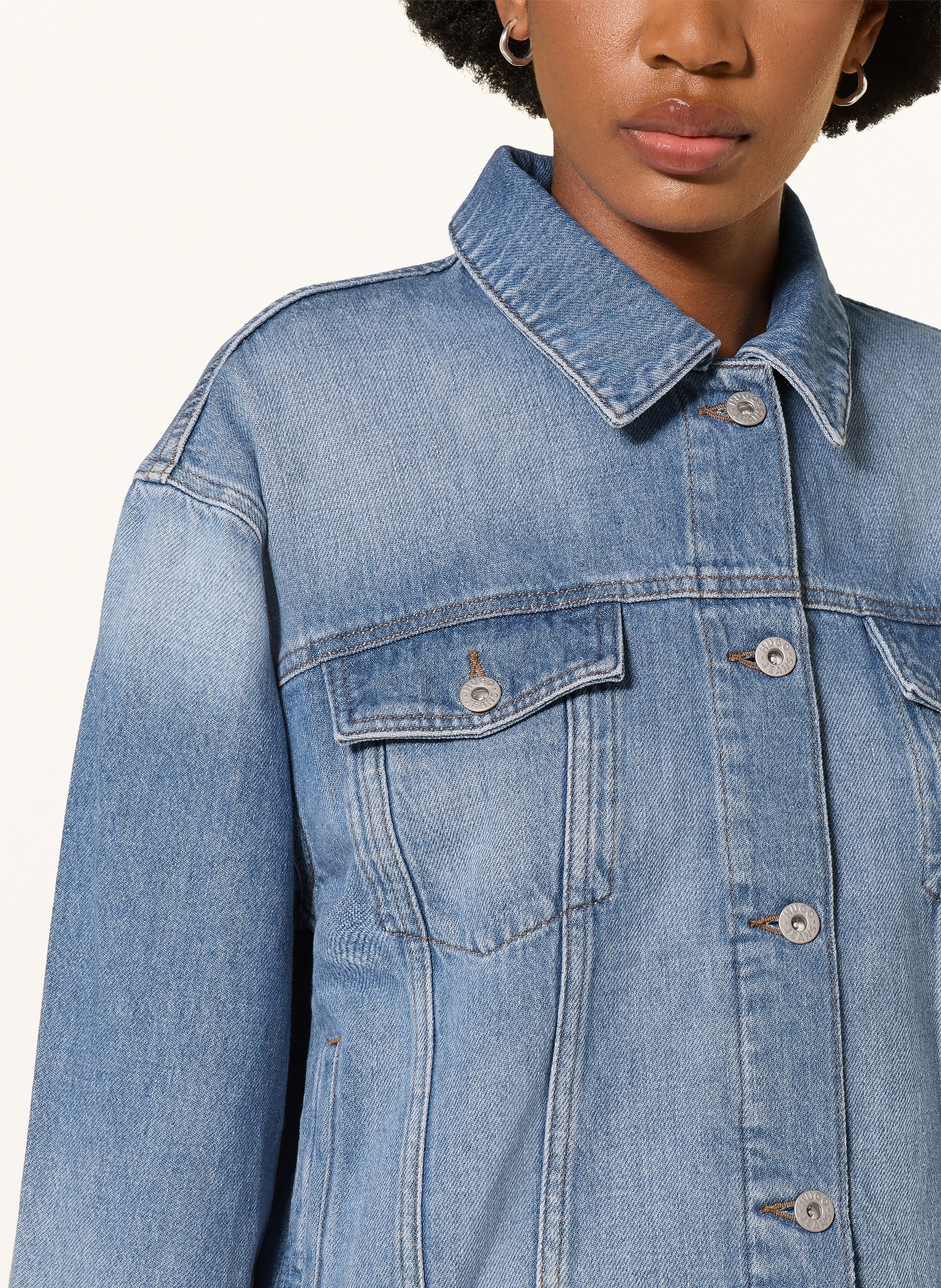 HUGO Jeansjacke GLAMIS: 434 BRIGHT BLUE