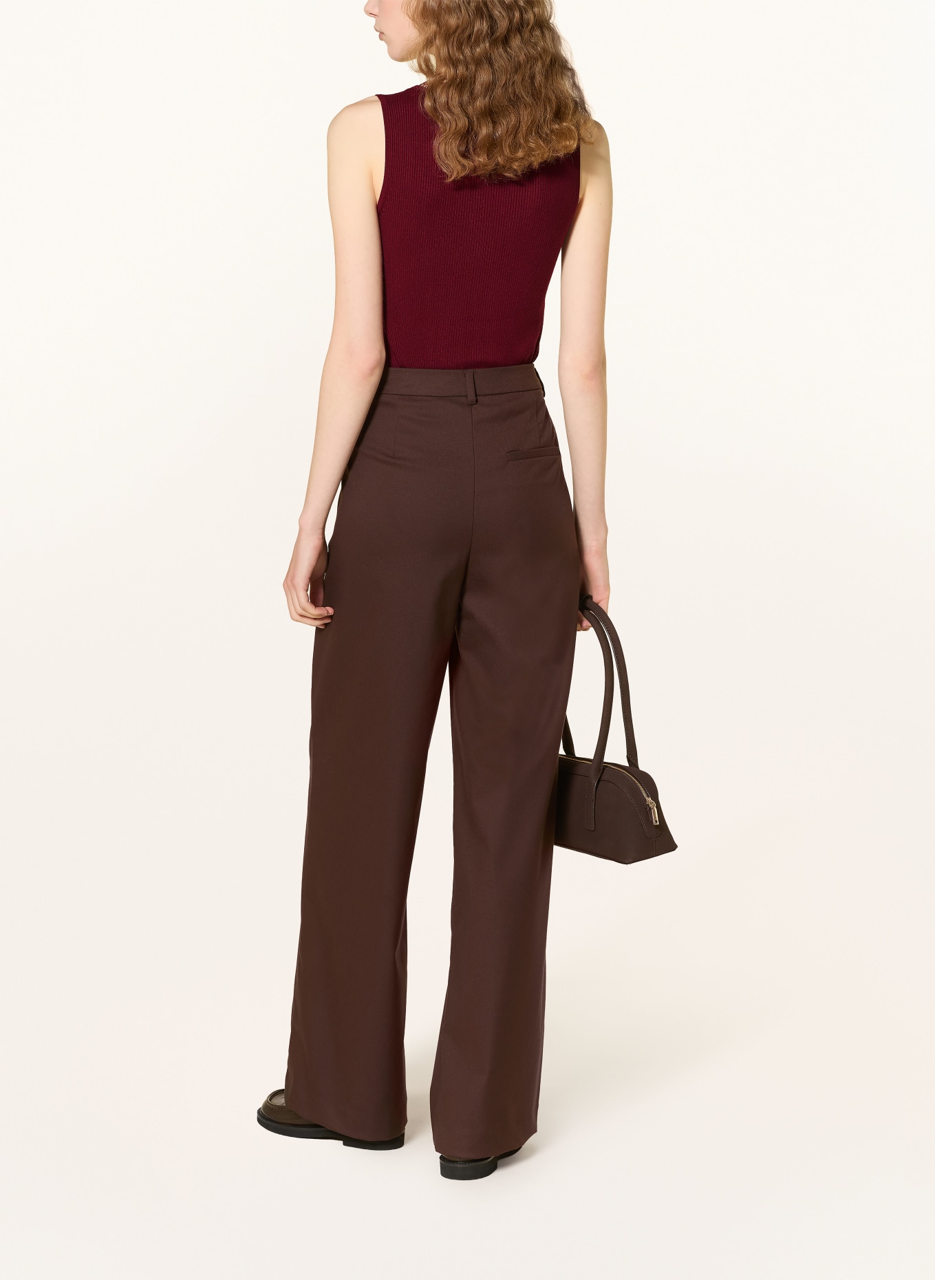 darling harbour Top en maille avec dentelle: WINE