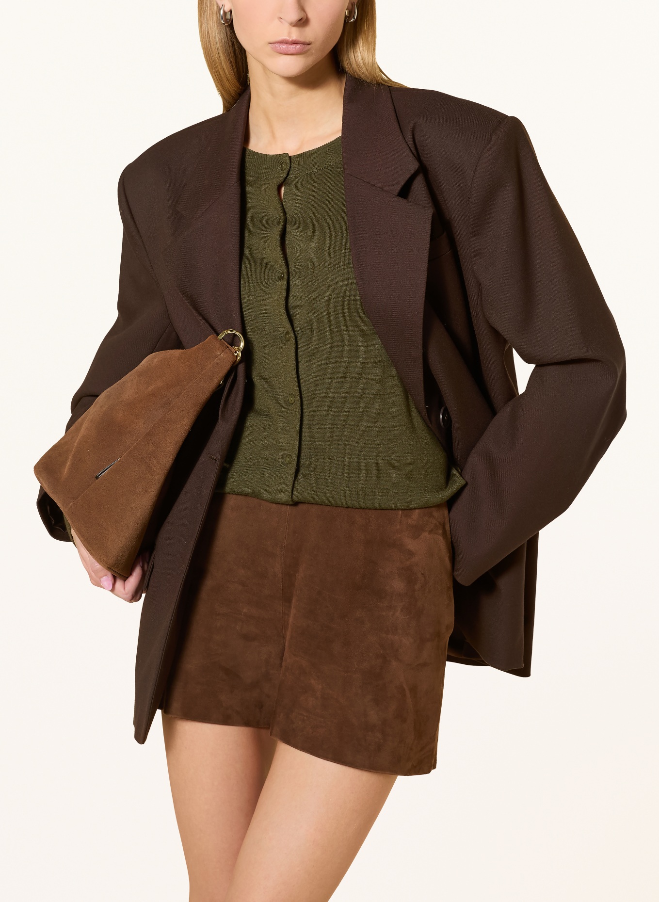 darling harbour Strikjakke: OLIVE