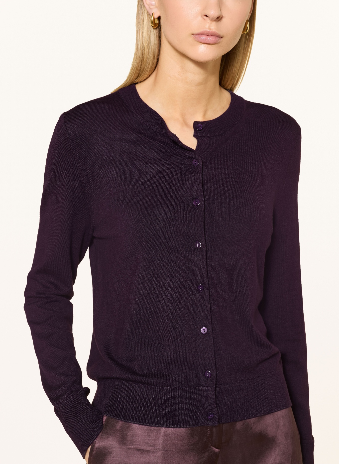 darling harbour vest: BLUEBERRY