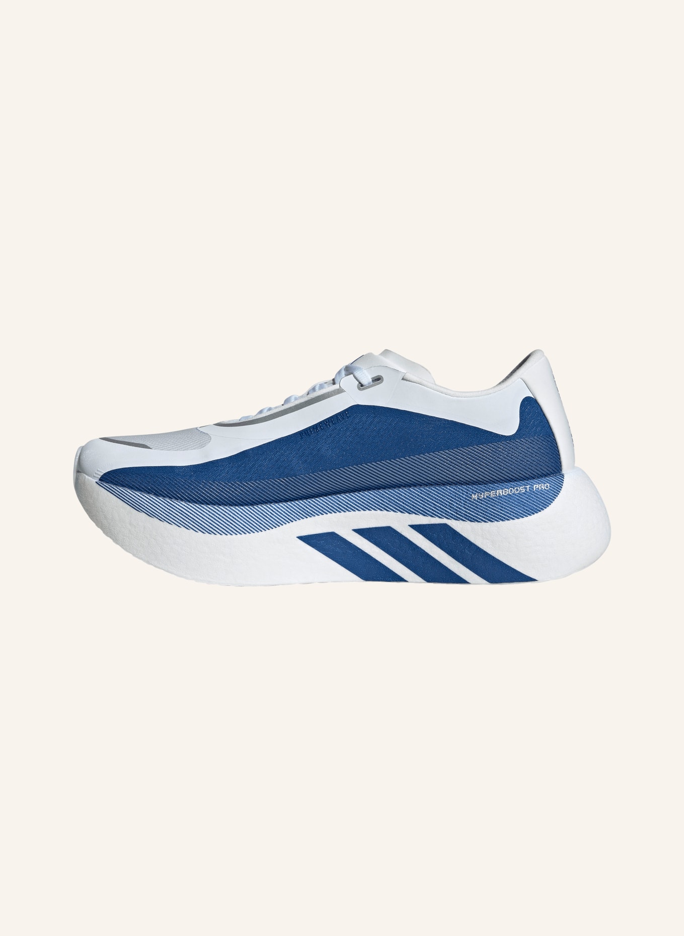 adidas Laufschuhe HYPERBOOST EDGE: BLAU / WEISS
