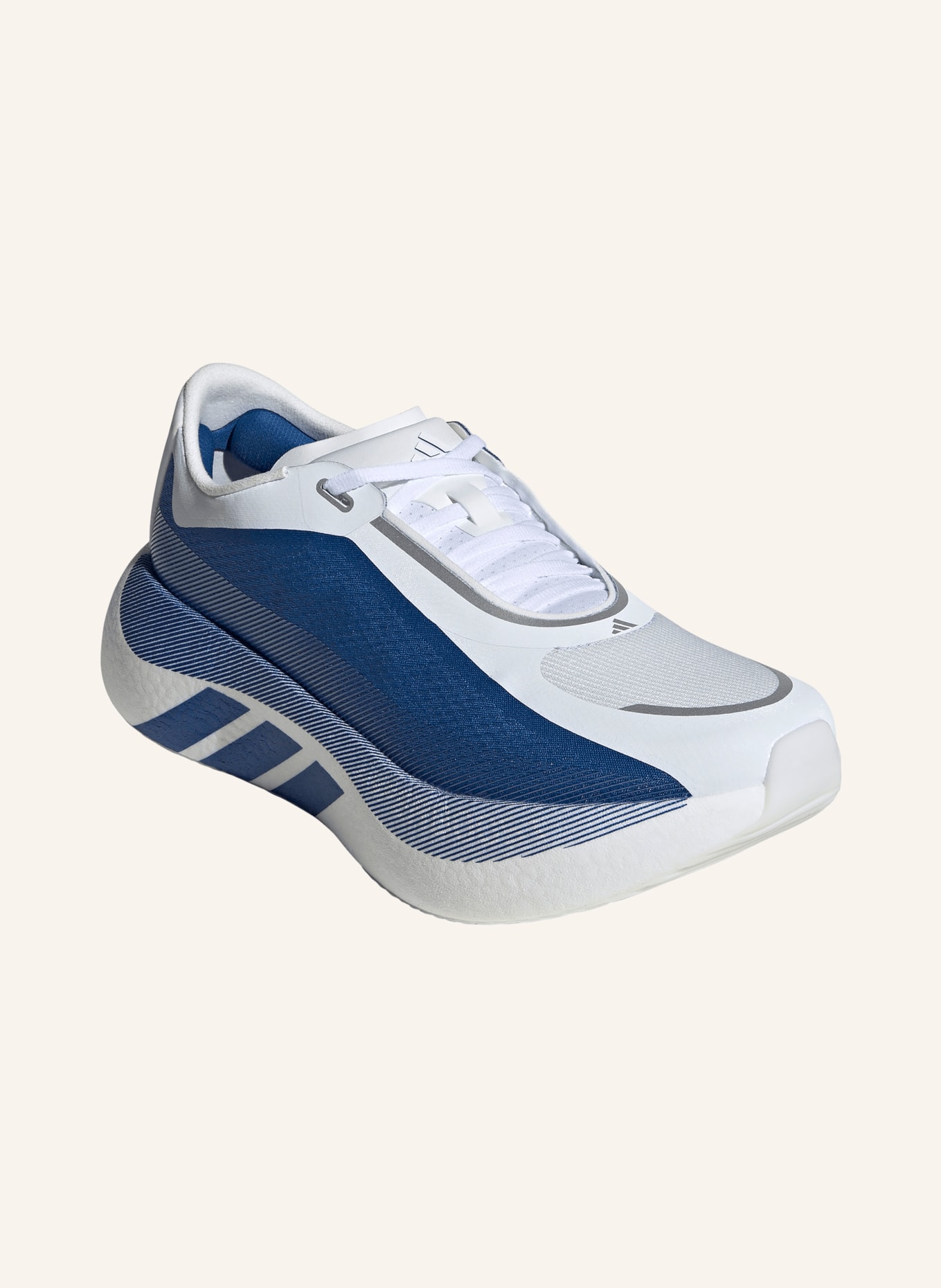 adidas Laufschuhe HYPERBOOST EDGE: BLAU / WEISS