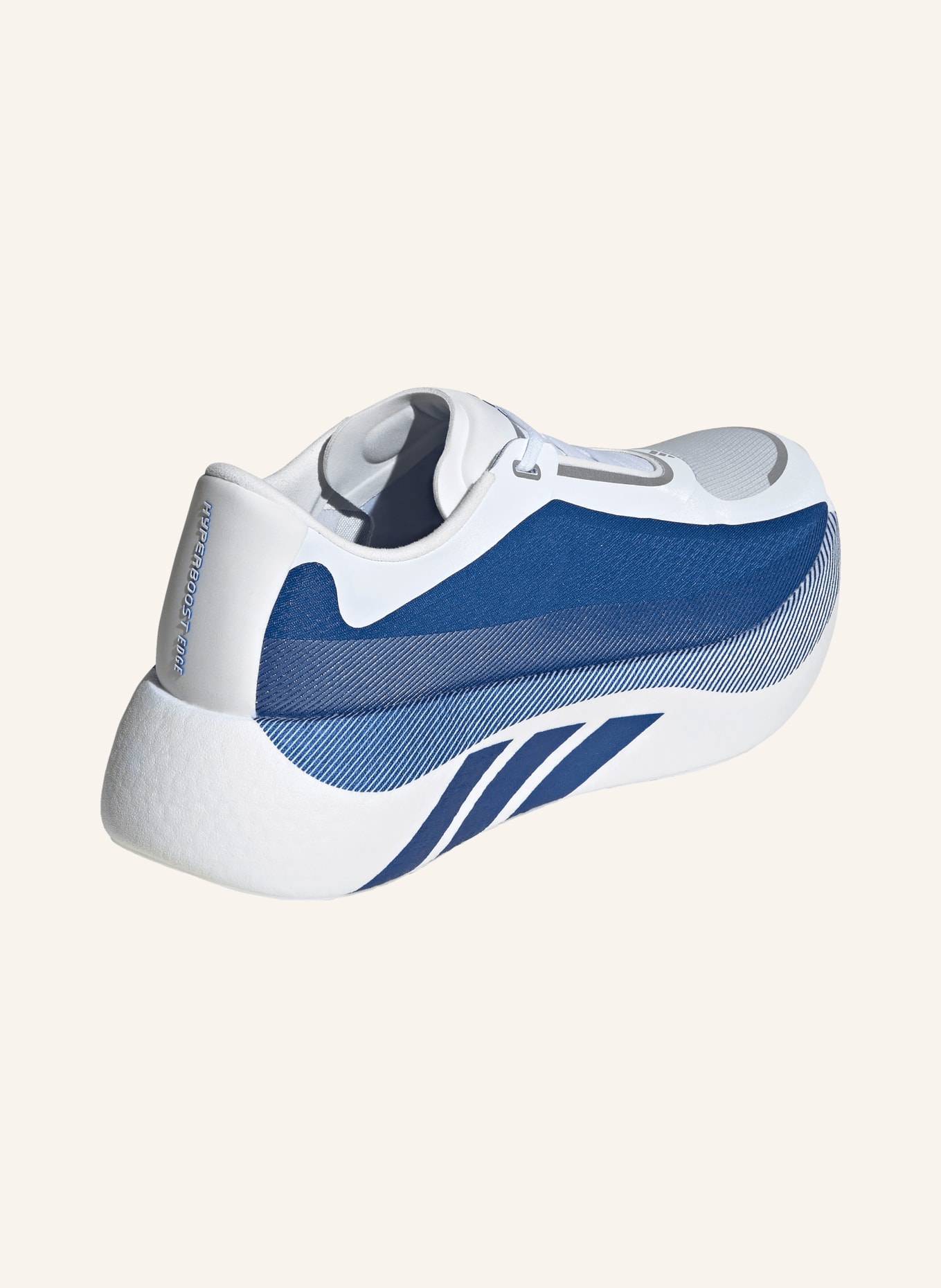adidas Laufschuhe HYPERBOOST EDGE: BLAU / WEISS