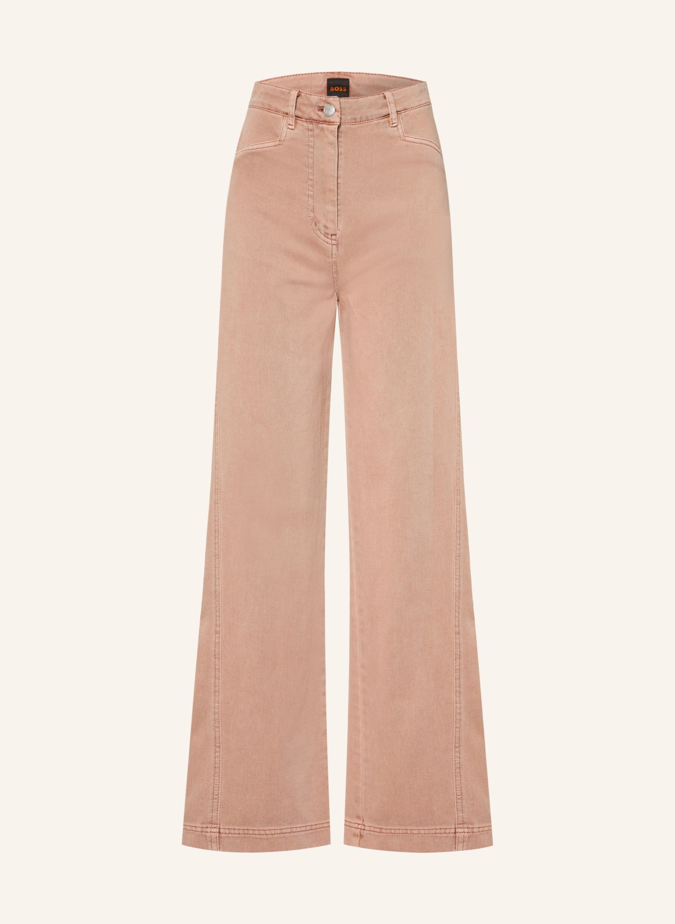 BOSS Wide Leg Jeans TMARLINA: 698 OPEN PINK