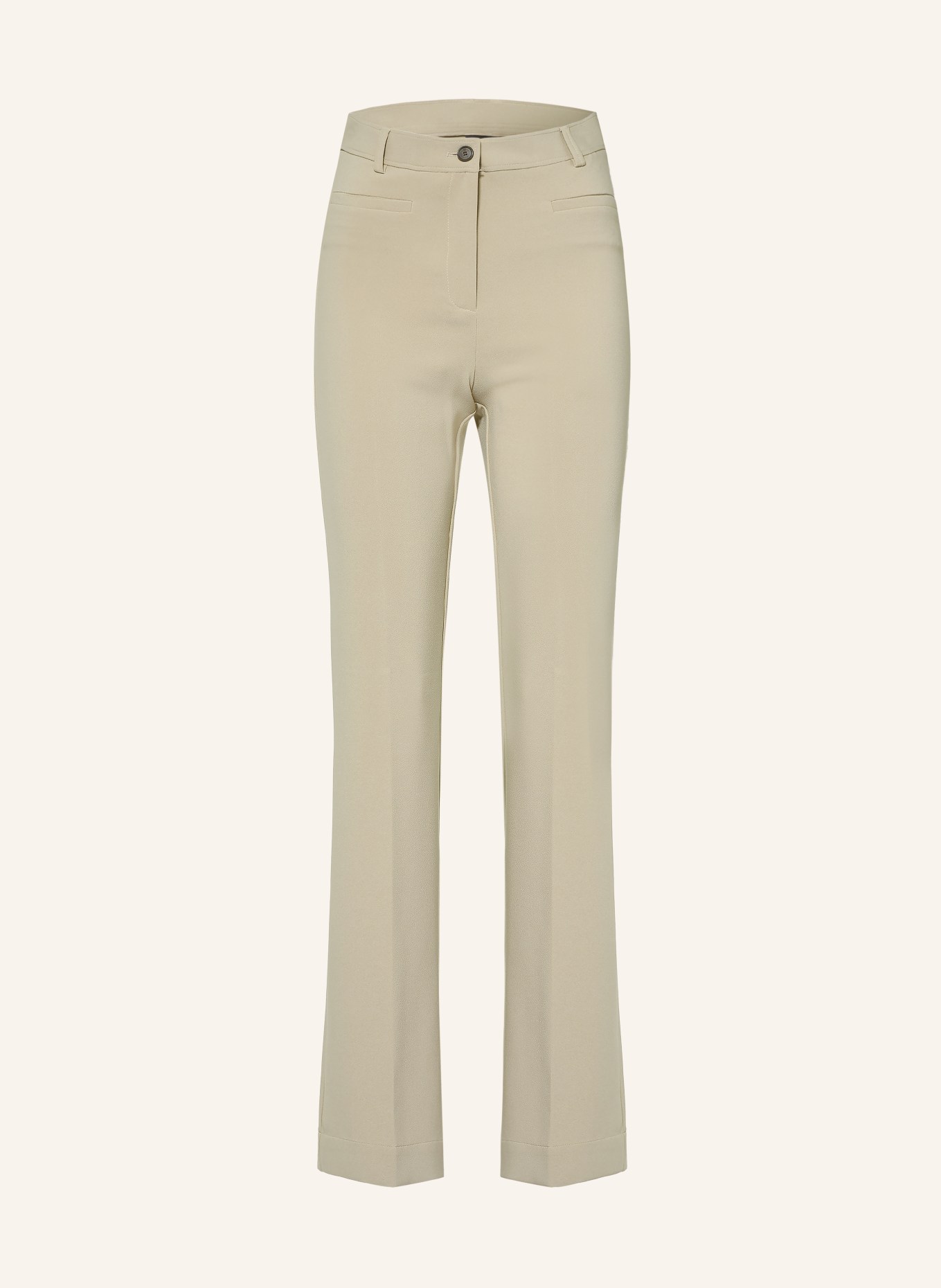 BOSS Broek TANA: LICHTGROEN