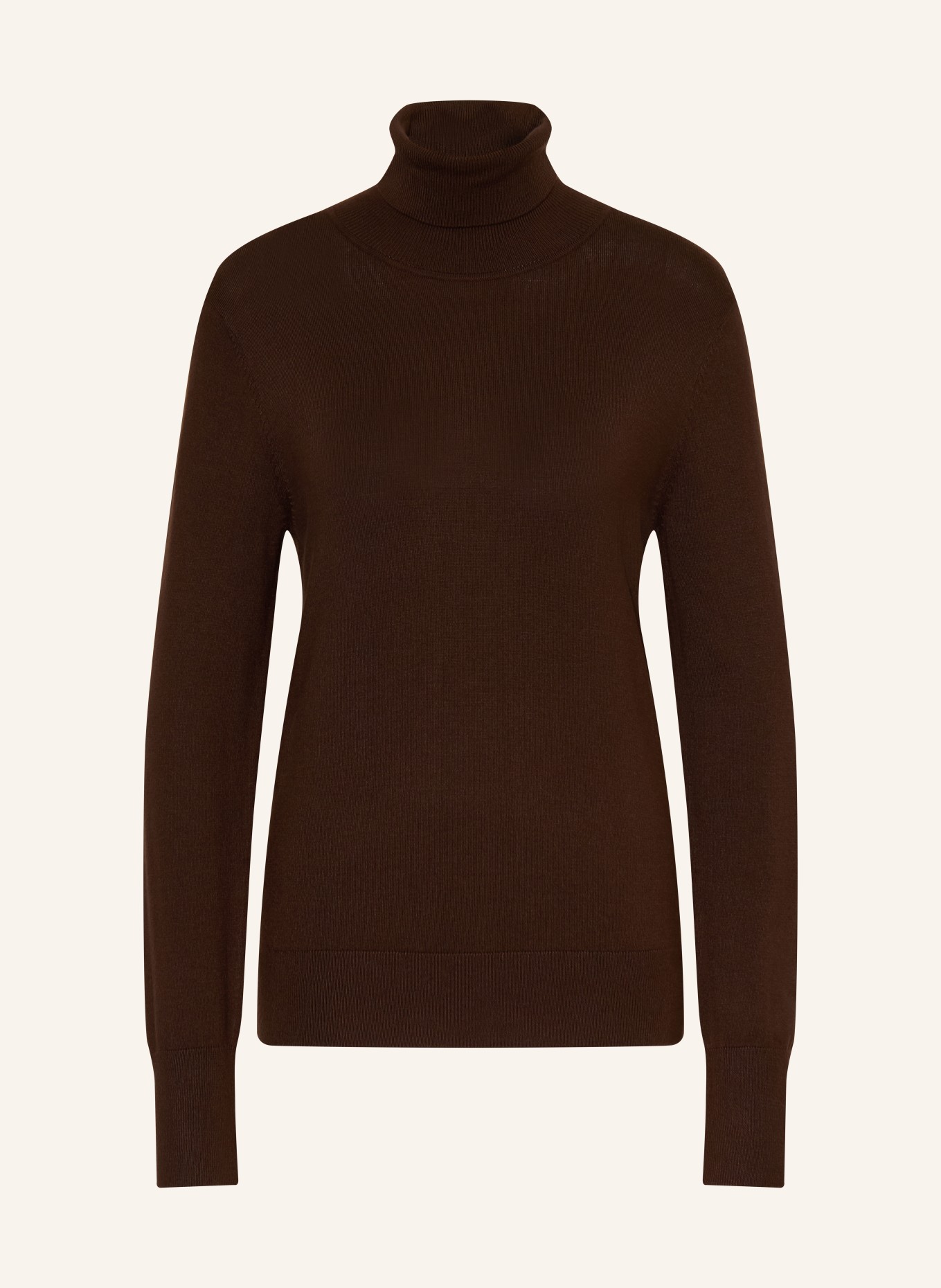 darling harbour Pull à col roulé: DARK BROWN