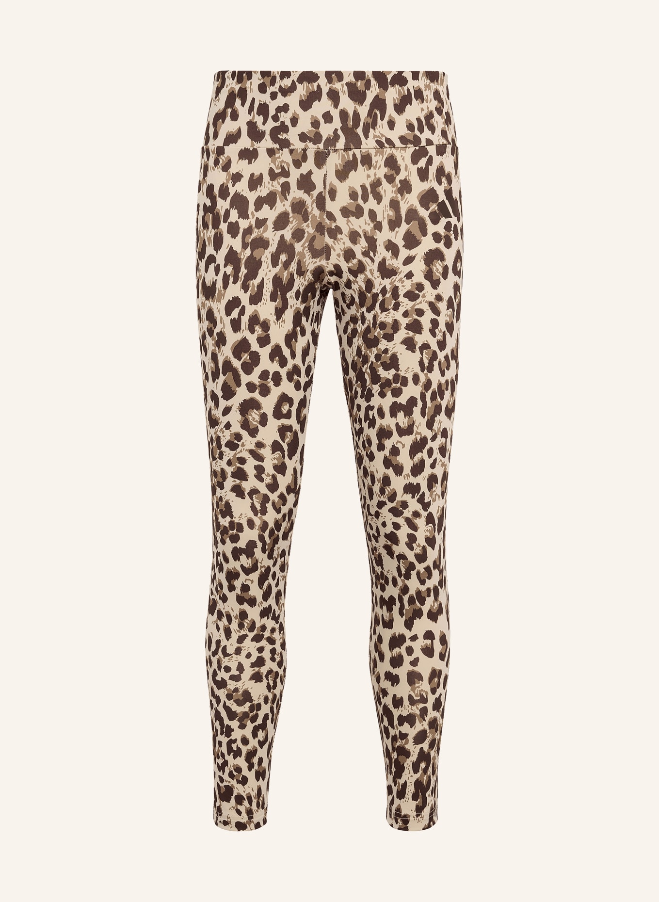 adidas 7/8-Legging ANIMAL PRINT SPORT: BEIGE / MARRON FONCÉ / BRUIN