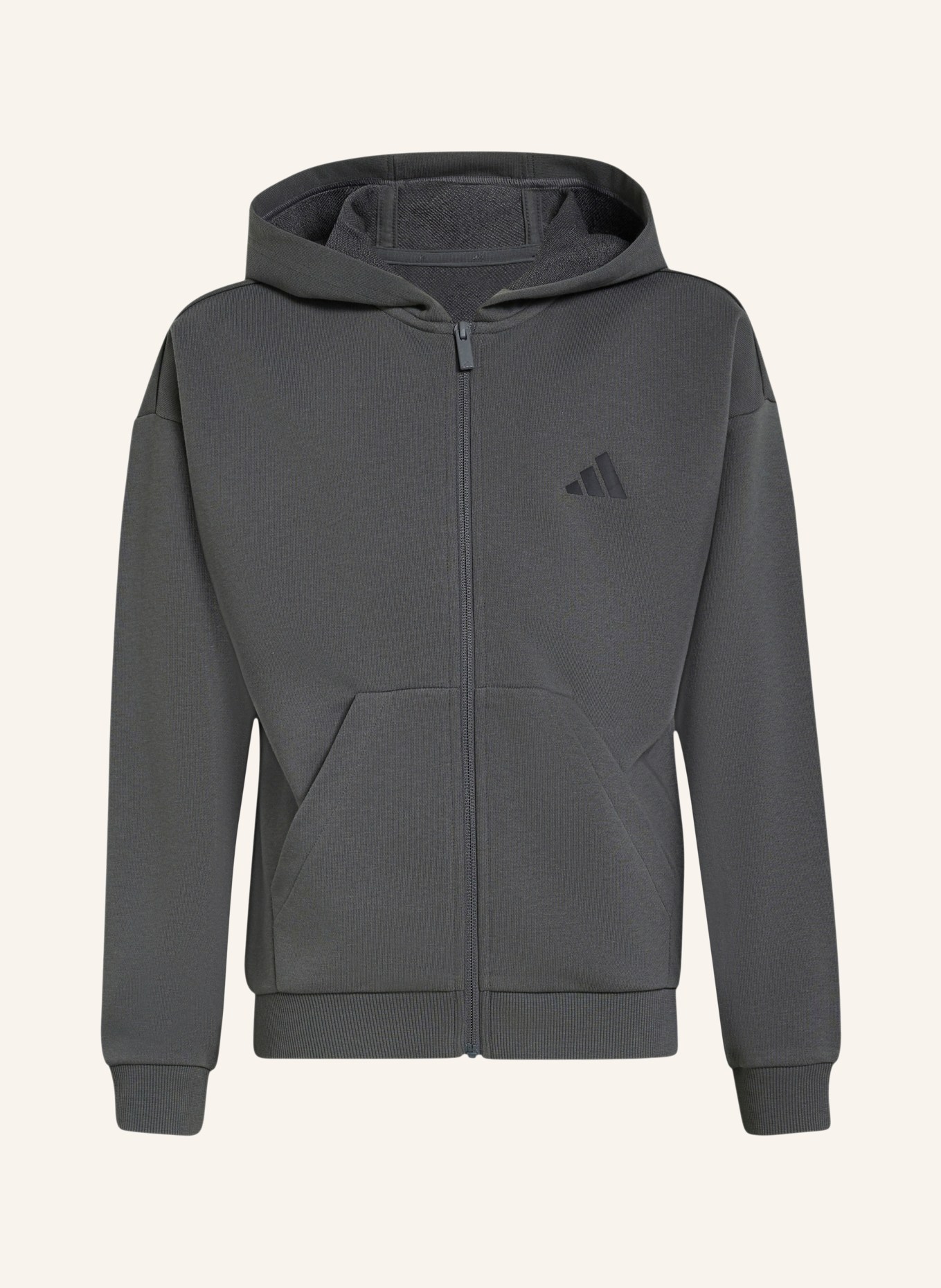 adidas Sweatjacke ESSENTIALS: DUNKELGRAU