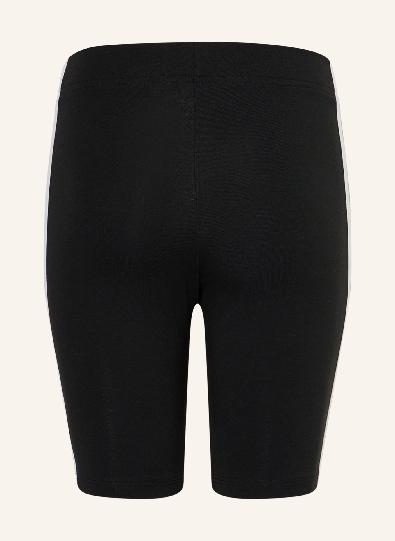 adidas Shorts: BLACK / WHITE