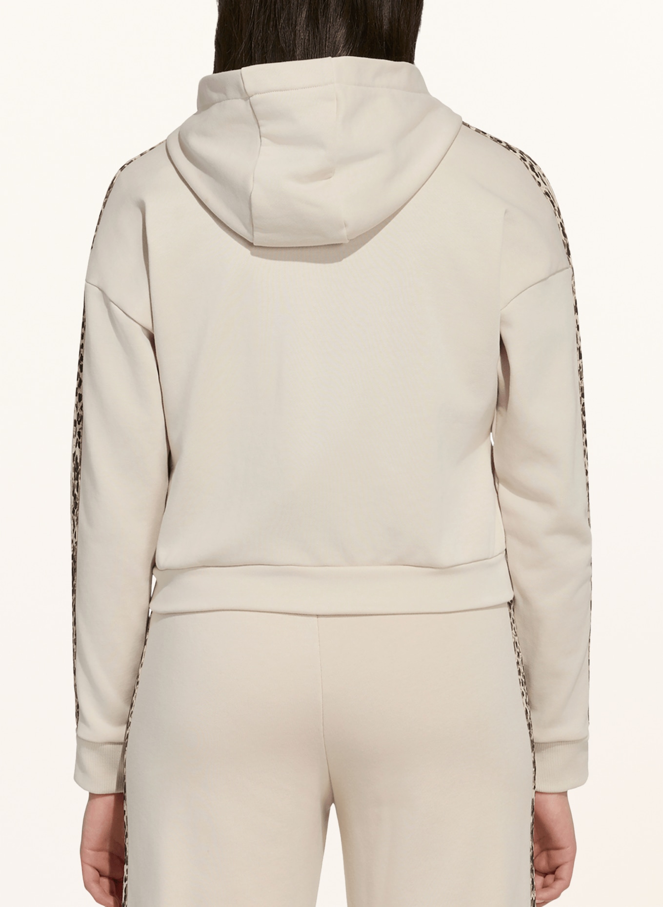 adidas Sweatjacke SEASONALS ANIMAL: BEIGE / DUNKELBRAUN