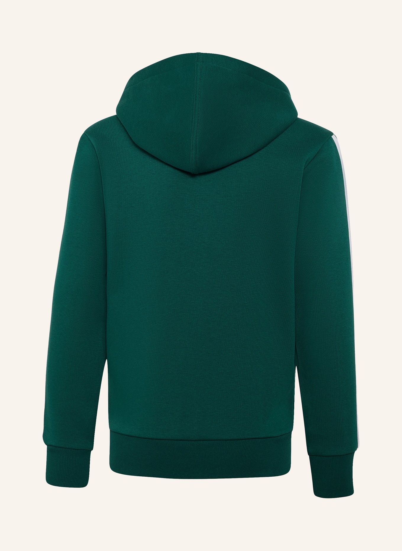 adidas Mikina ESSENTIALS FULL ZIP: TMAVĚ ZELENÁ