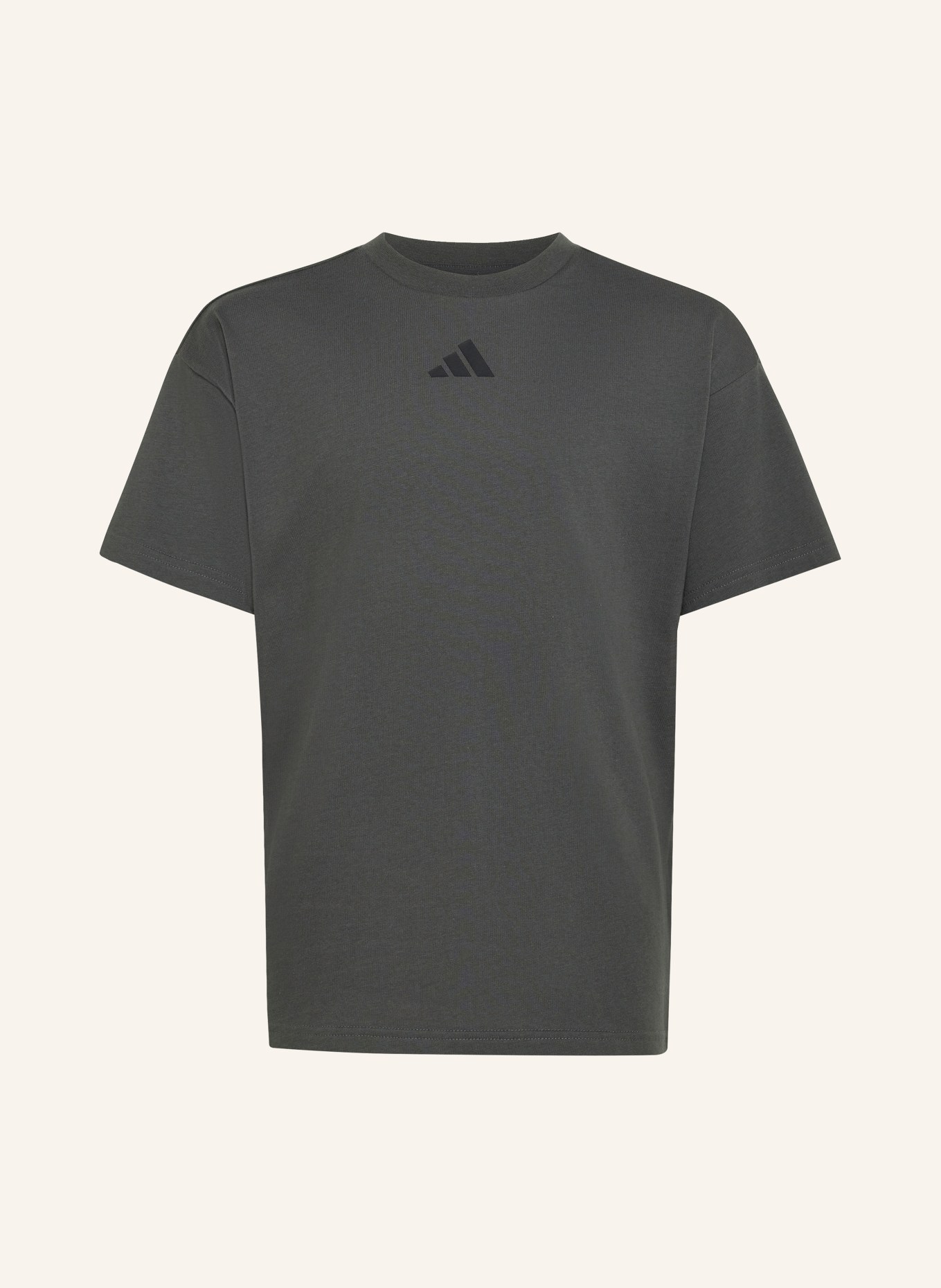 adidas T-shirt ESSENTIALS: DONKERGRIJS
