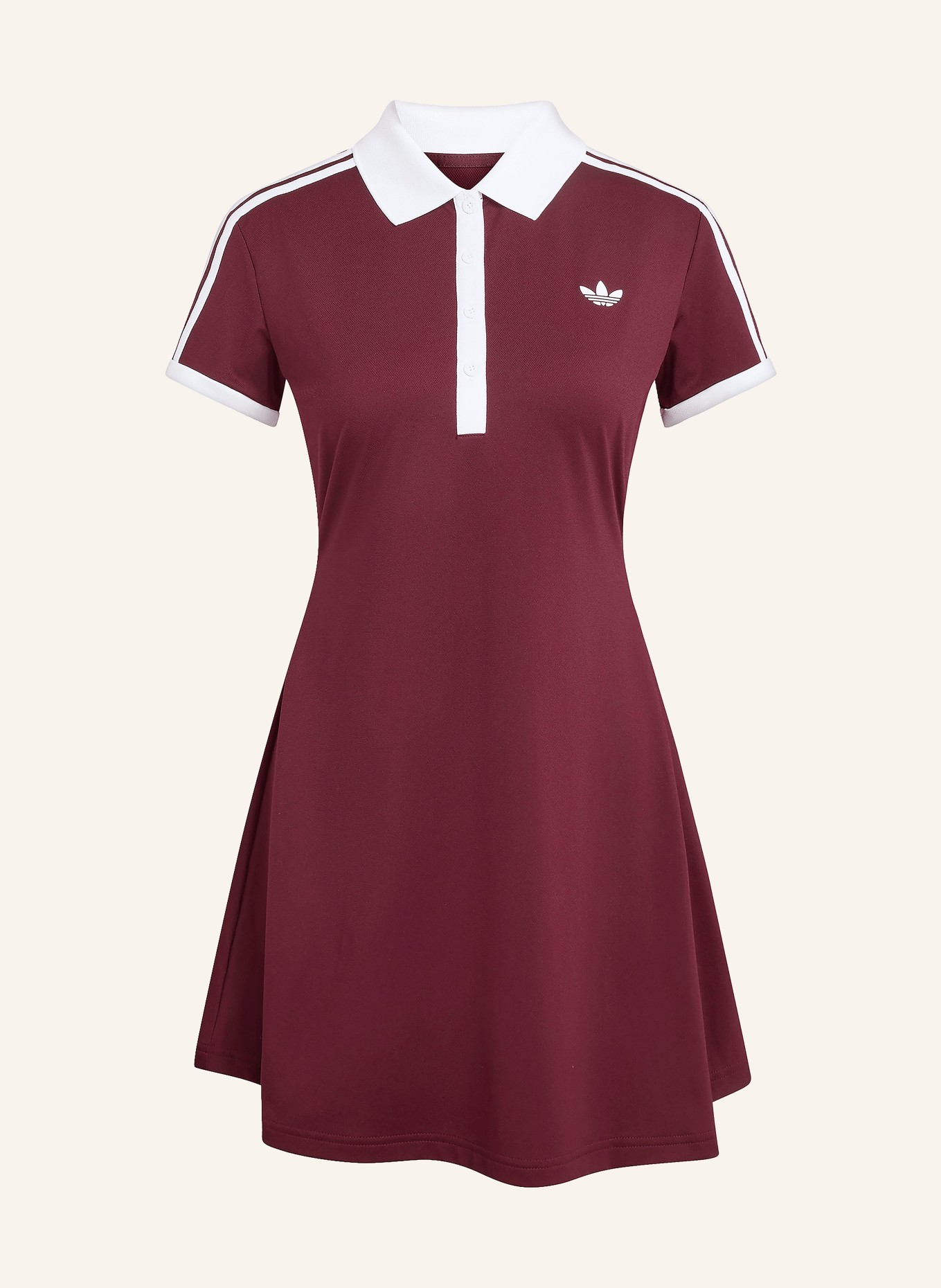 adidas Originals Tennisjurk CLASSICS: DONKERROOD / WIT