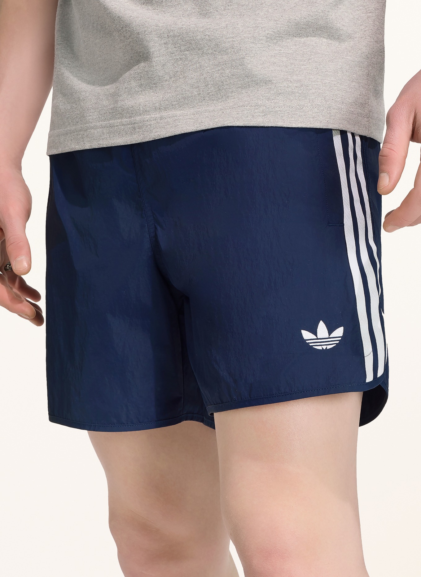 adidas Originals Shorts SPRINTER: DUNKELBLAU / WEISS