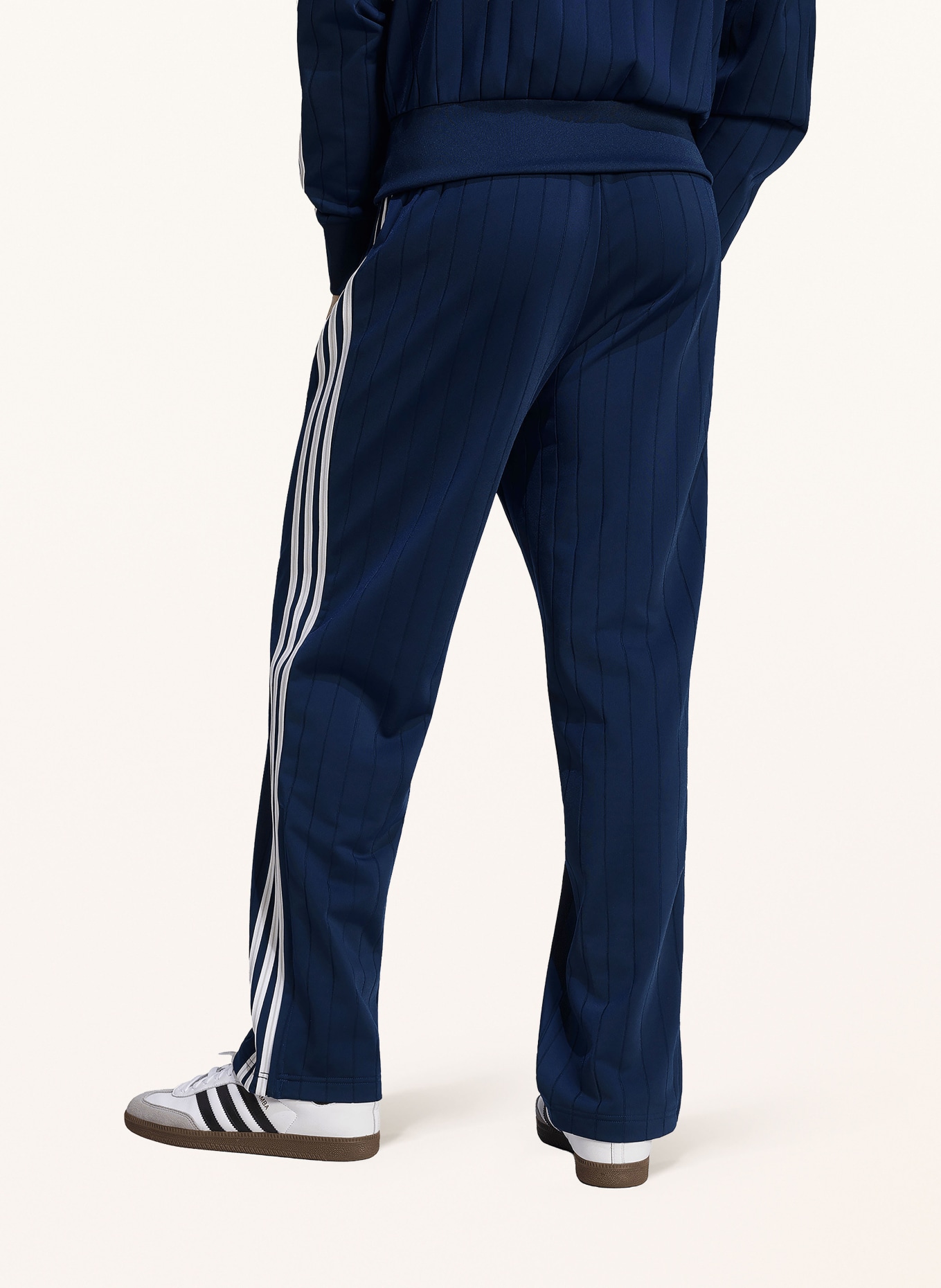 adidas Originals Pantalon de survêtement FIREBIRD: BLEU FONCÉ / BLANC