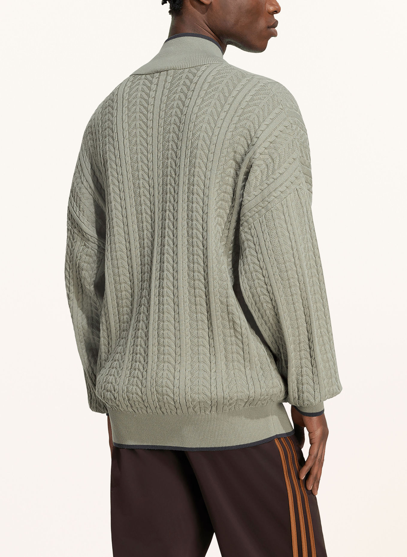 adidas Originals FIREBIRD Cardigan: LIGHT GREEN