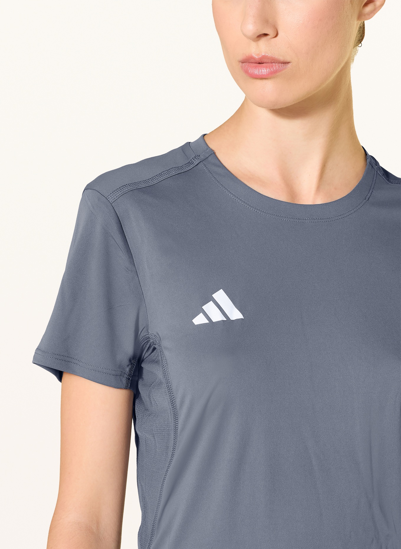 adidas Funktionsshirt ADIZERO: BLAUGRAU