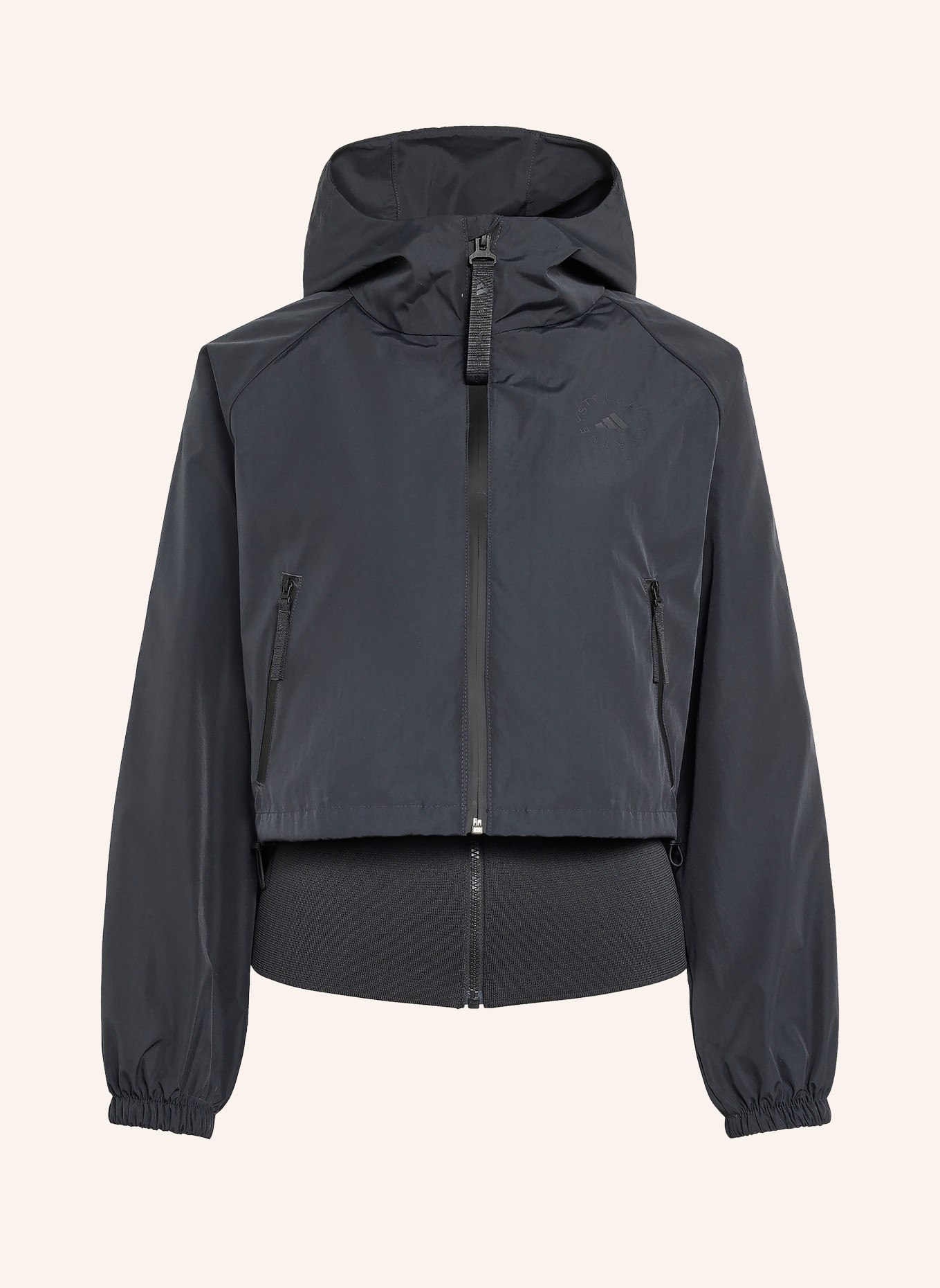 adidas by Stella McCartney ADIDAS BY STELLA MCCARTNEY Training jacket: BLACK
