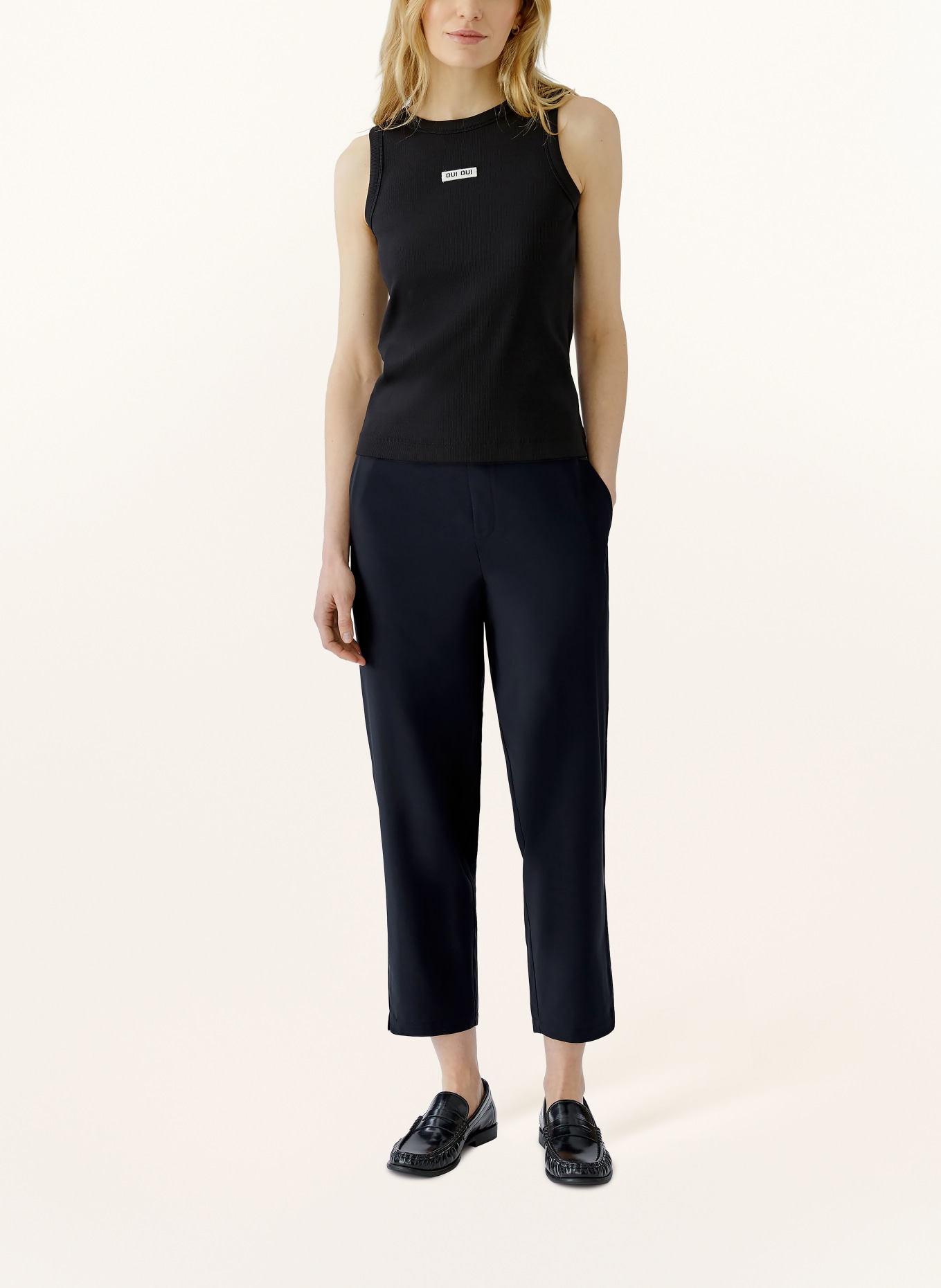 oui Pantalon 7/8: NOIR