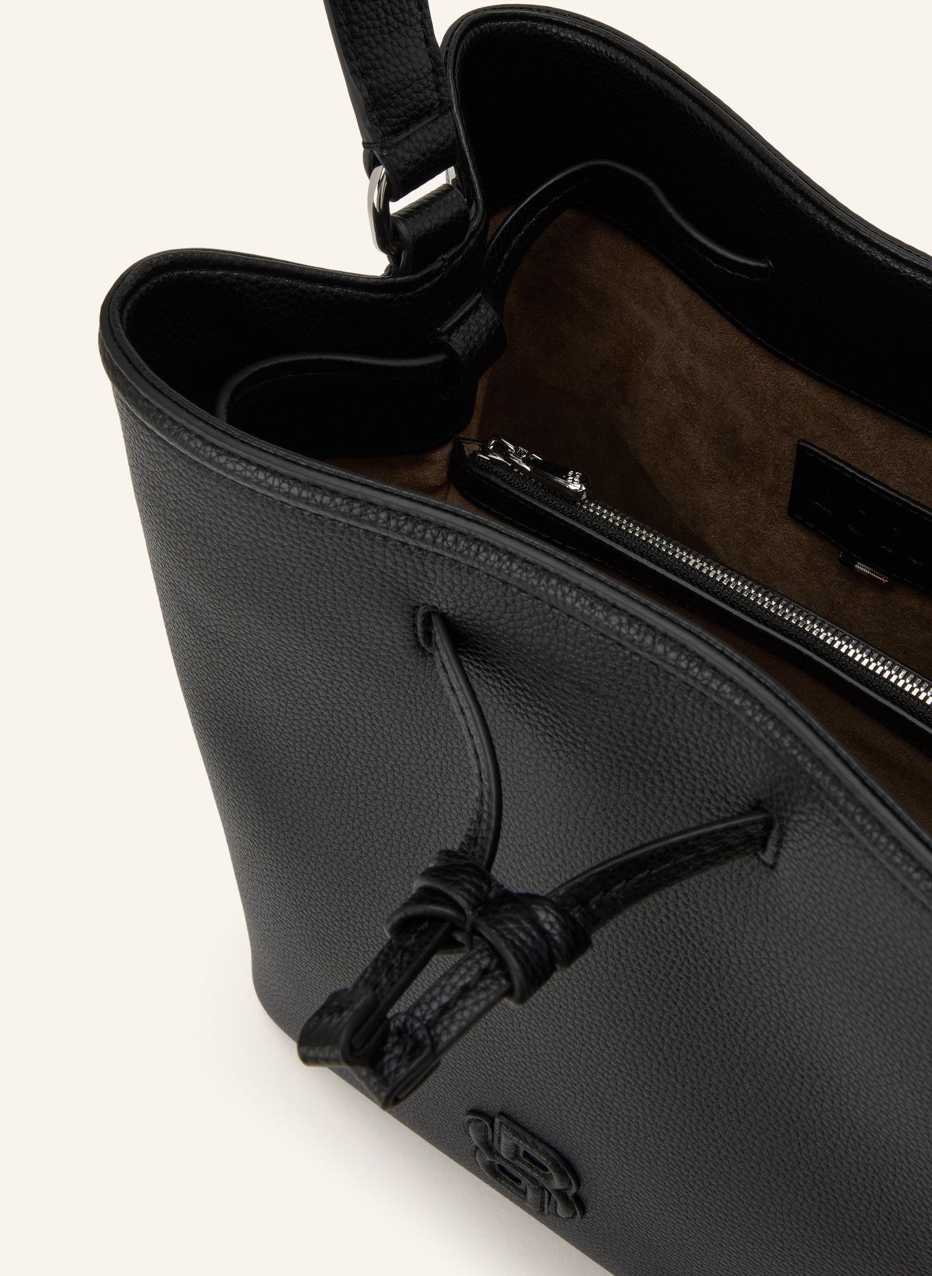 BOSS ANETT Bucket bag: BLACK