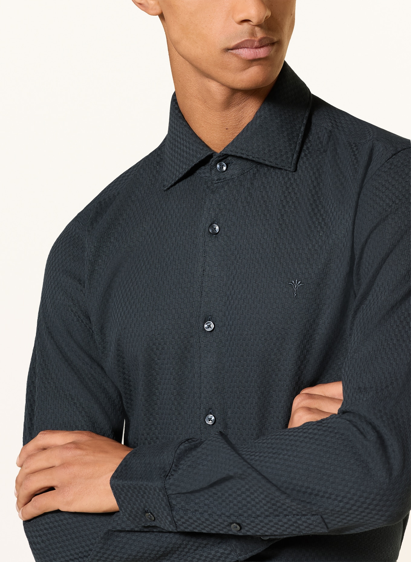 JOOP! Koszula PHIL Slim Fit: GRANATOWY