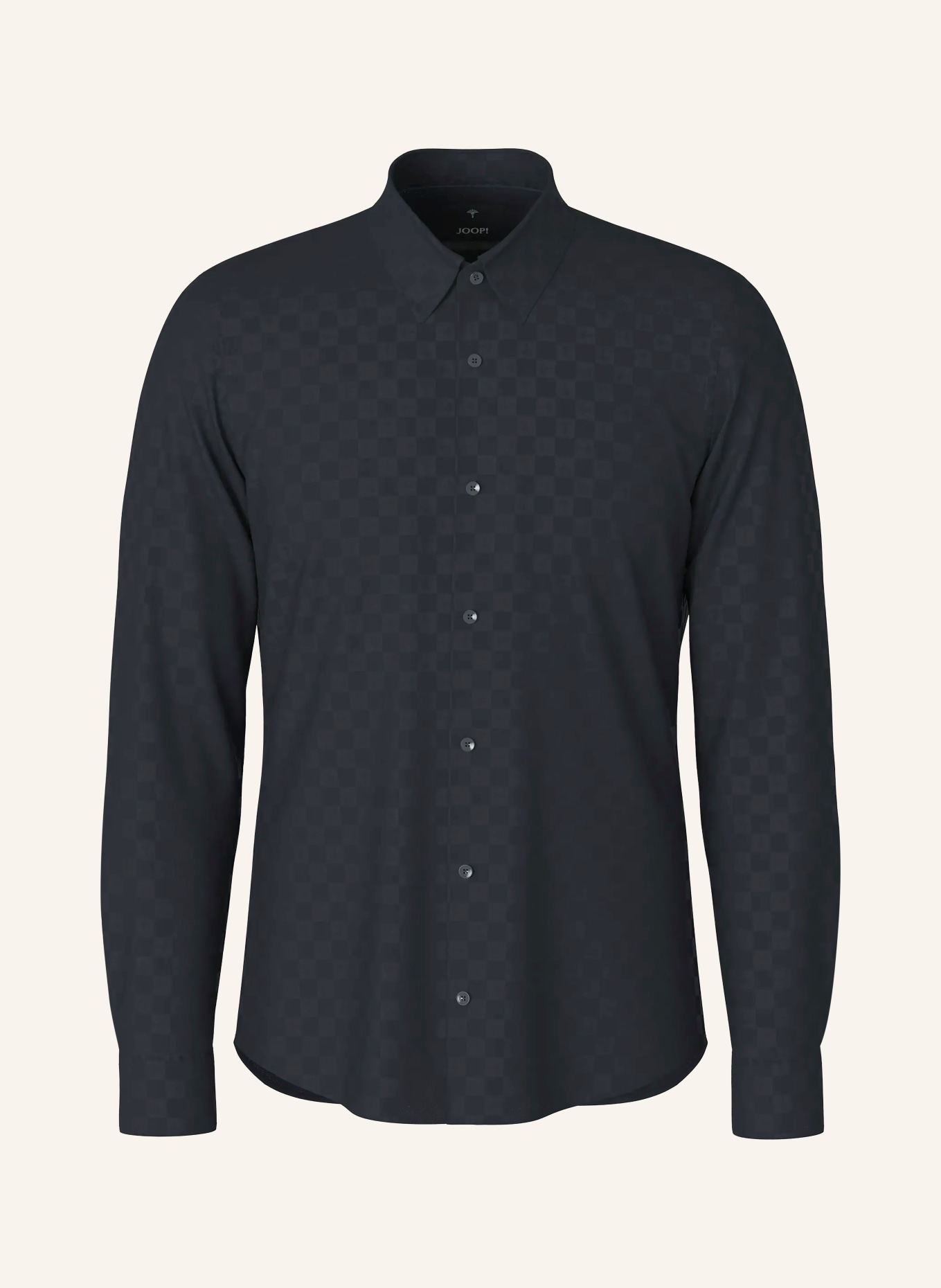 JOOP! Chemise PIERCE coupe ajustée: BLEU FONCÉ