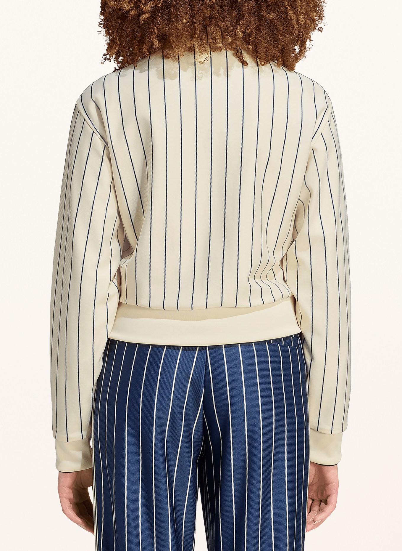adidas Originals Veste d'entraînement REVERSIBLE FIREBIRD réversible: BLEU FONCÉ / JAUNE CLAIR