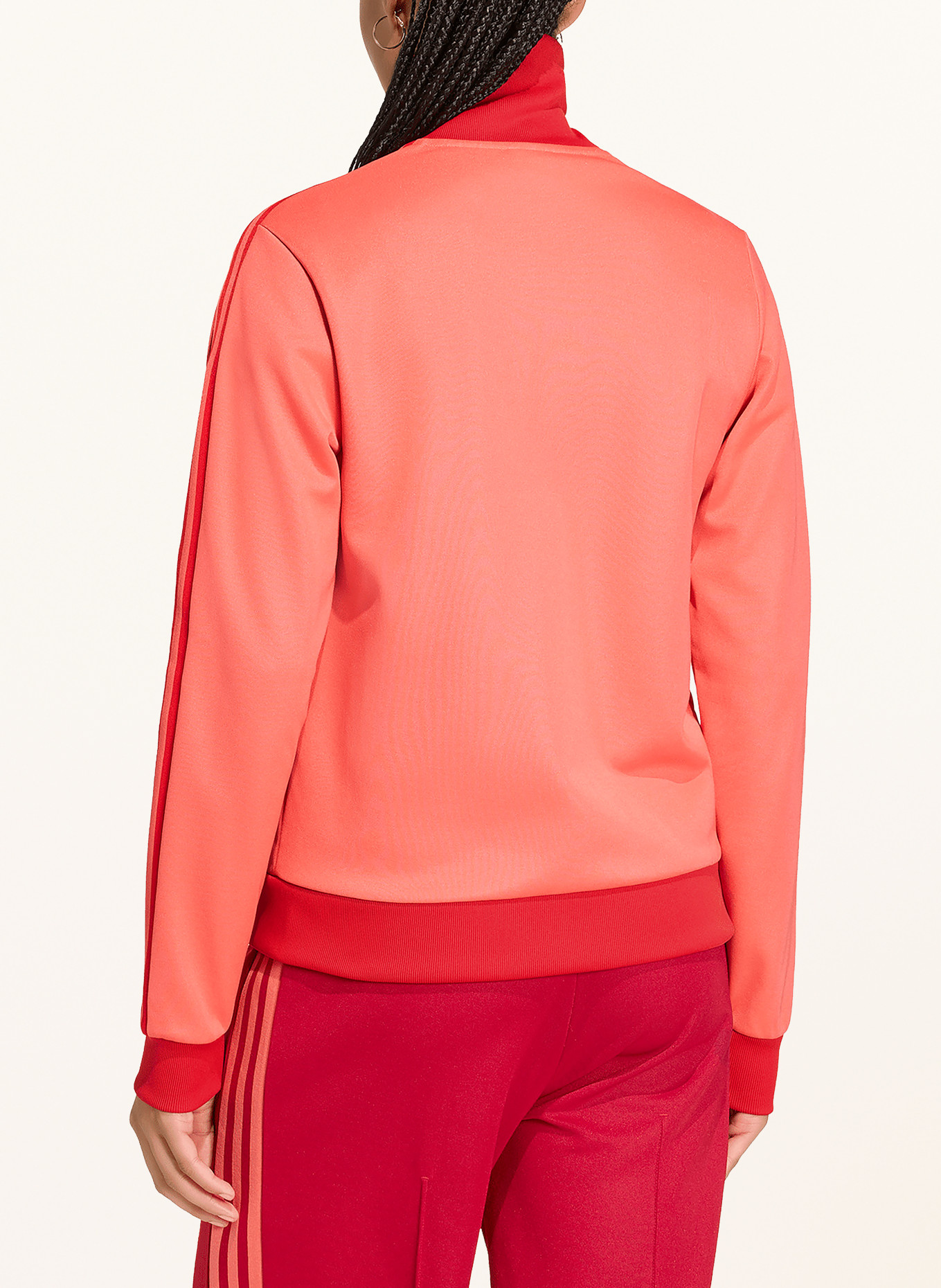 adidas Originals CLASSIC Training Jacket: LIGHT RED / RED