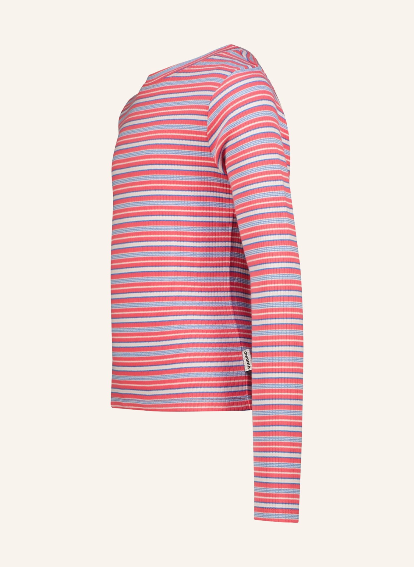 VINGINO Longsleeve: LICHTROOD / BLAUW / WIT