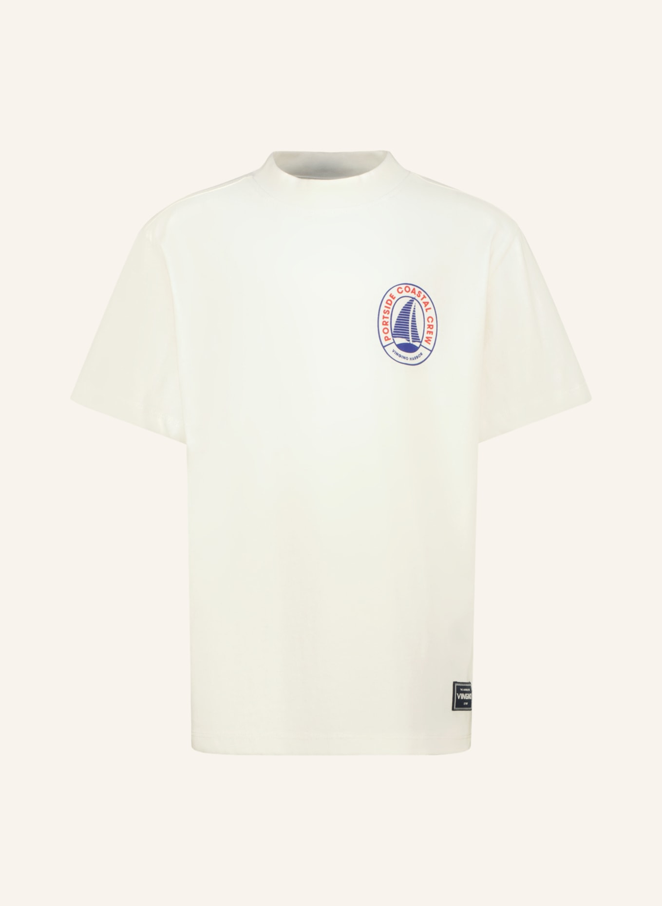 VINGINO T-shirt HILENIO: WIT / ROOD / BLAUW