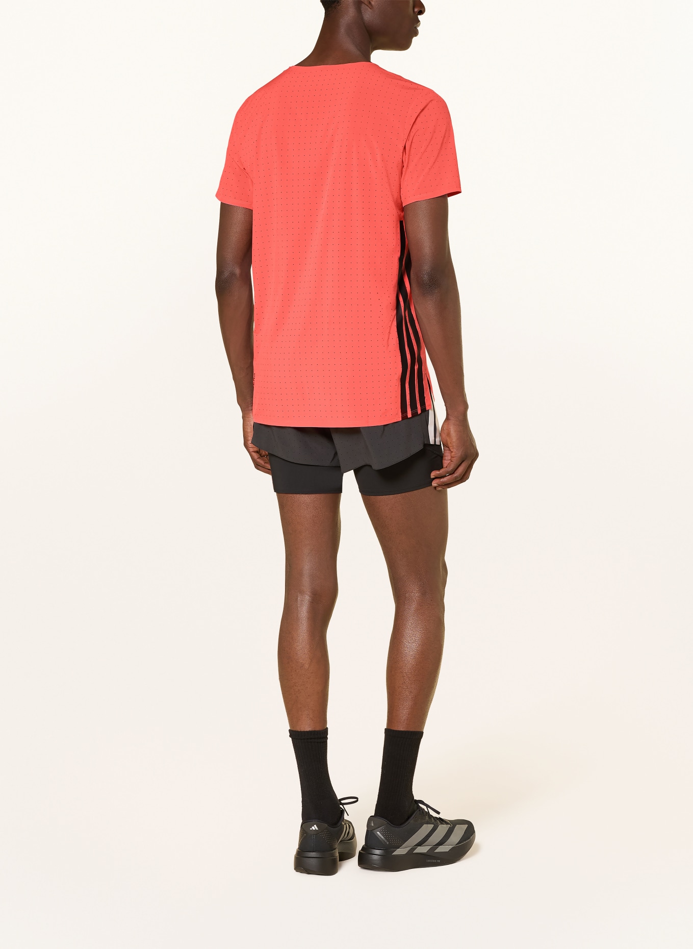 adidas T-shirt technique ADIZERO: ORANGE FLUO