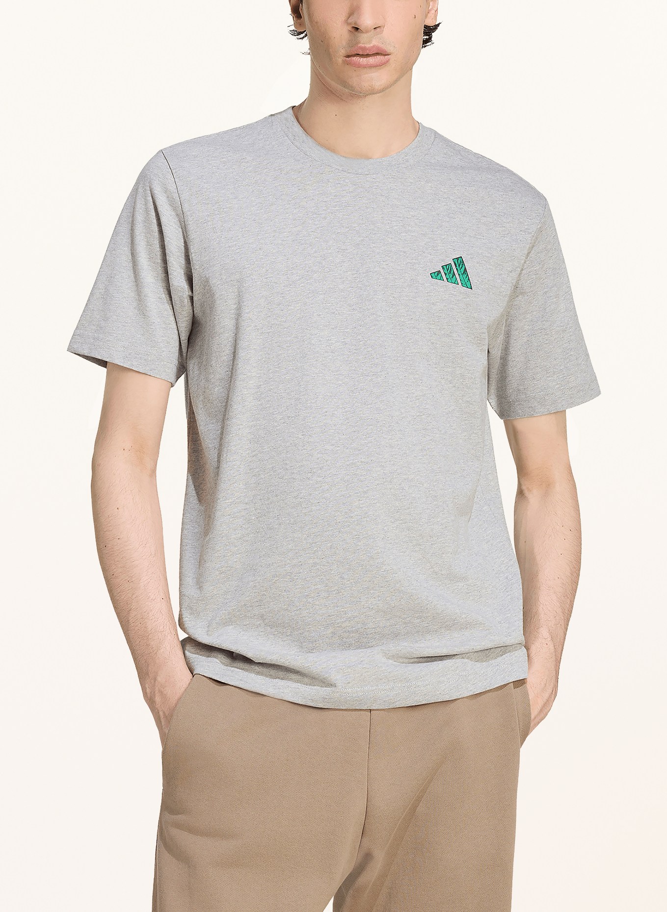 adidas T-shirt TASTE OF VICTORY PASTA: GRIJS