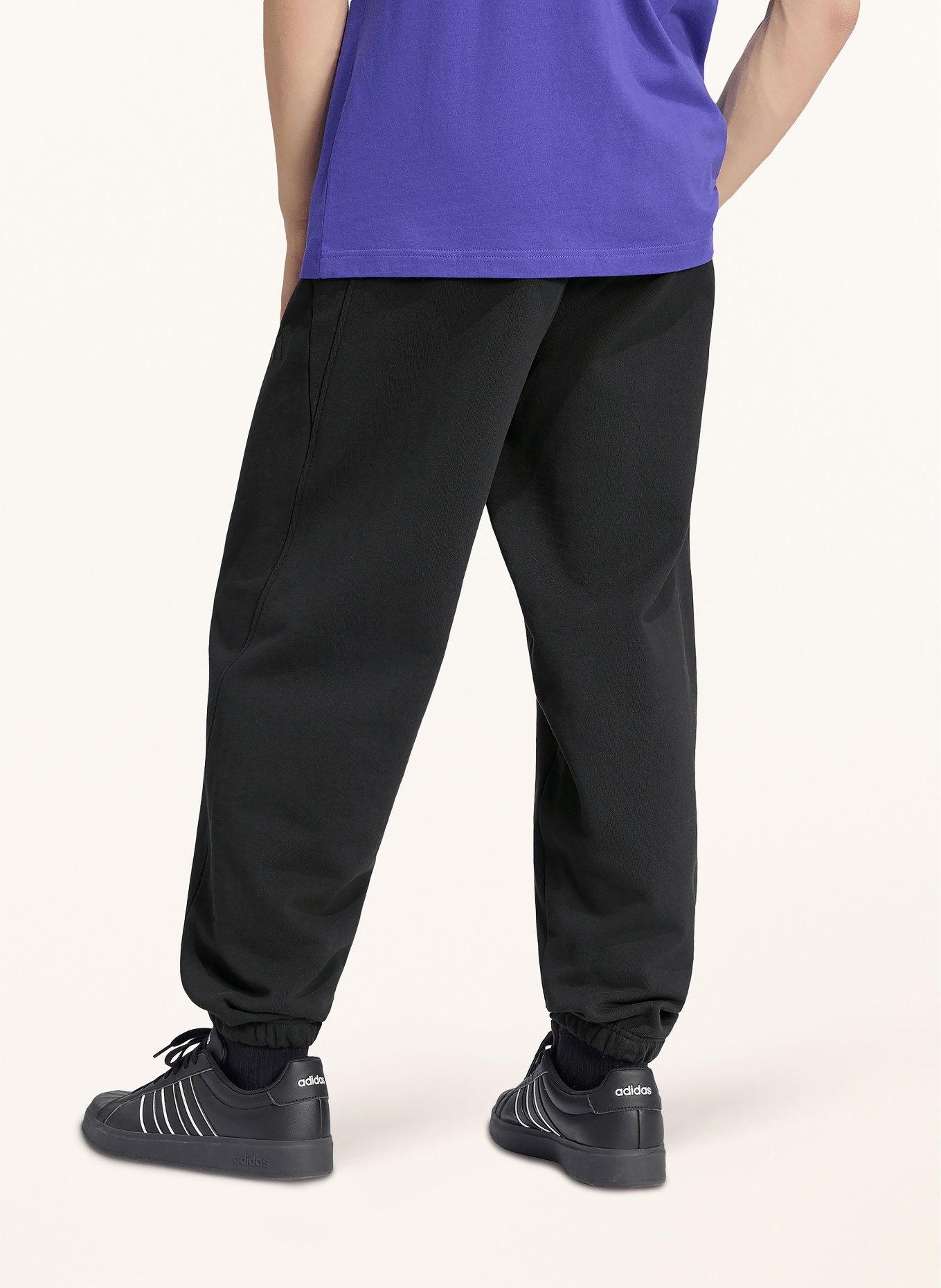 adidas Sweatpant ADIDAS KIT: ZWART
