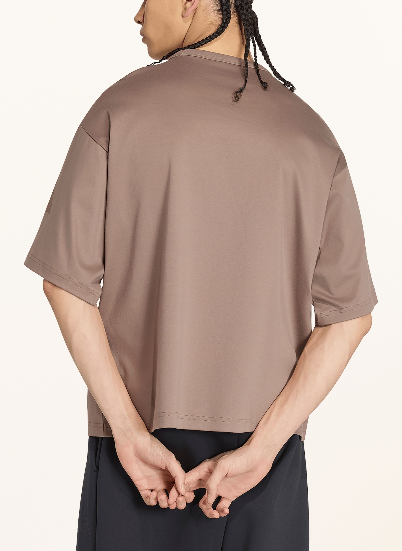 adidas Shirt SOFT LUX mit 3/4-Arm: KHAKI