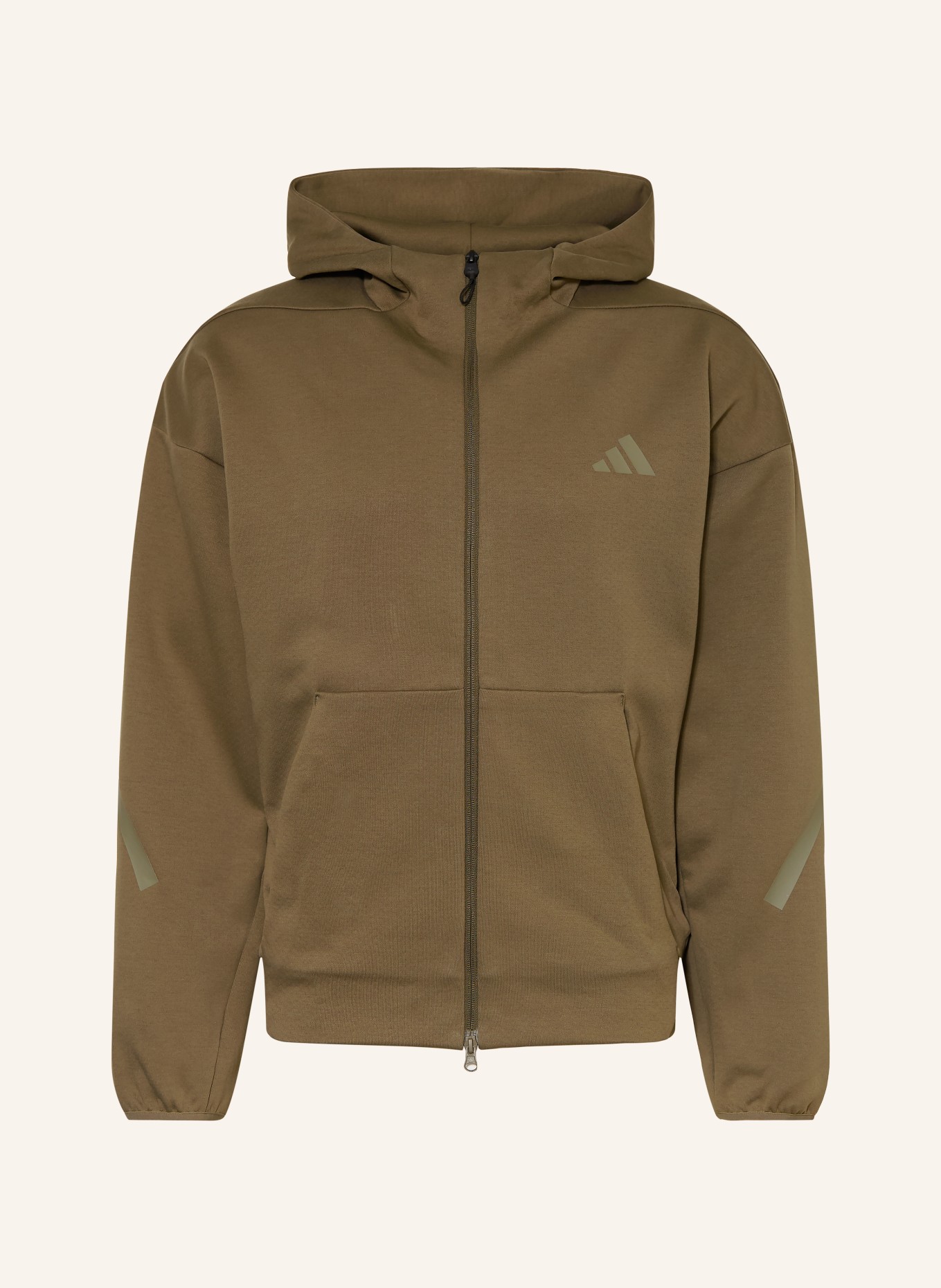 adidas Bluza rozpinana: OLIWKOWY