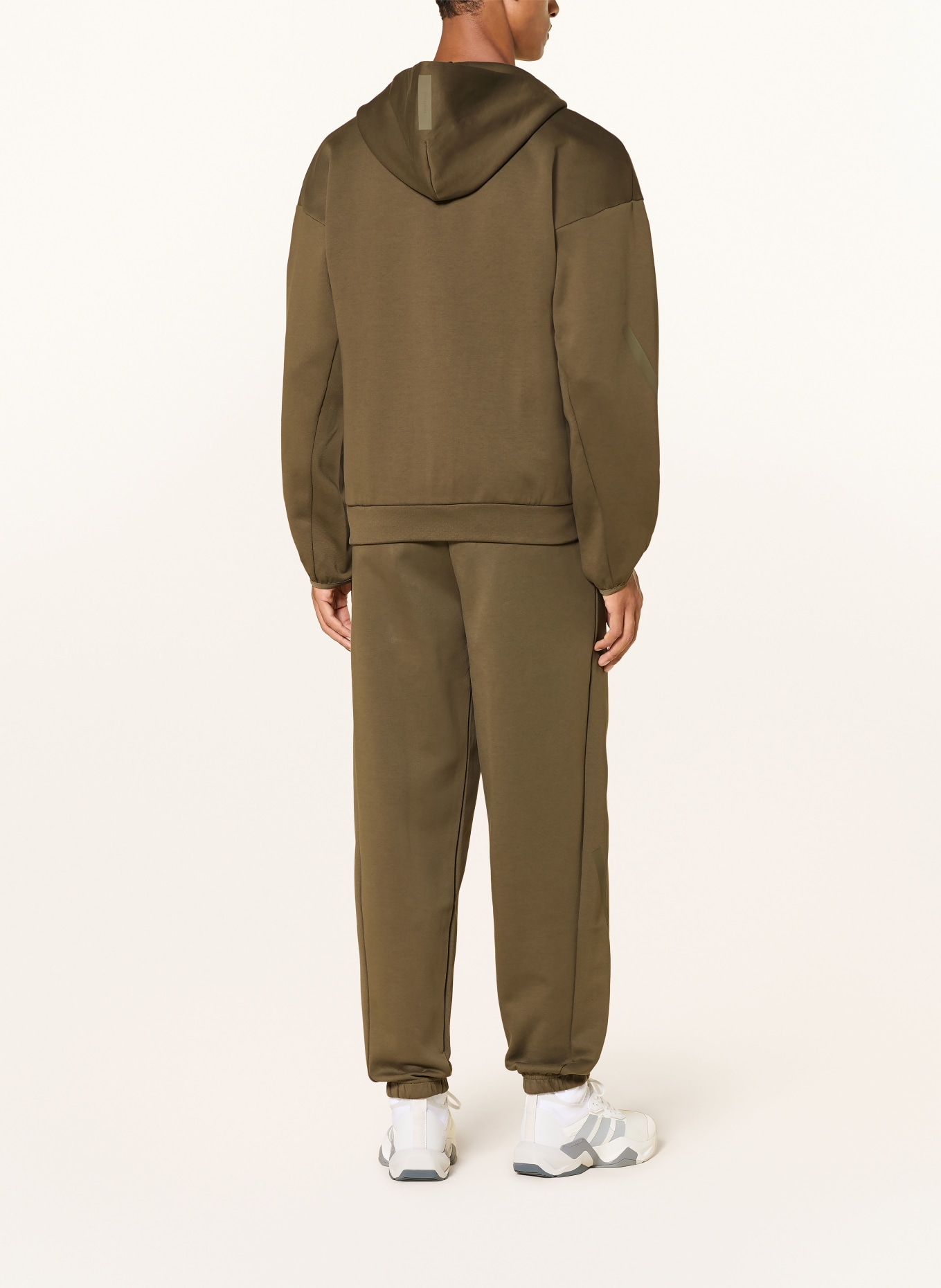 adidas Zip-up sweatshirt: OLIVE