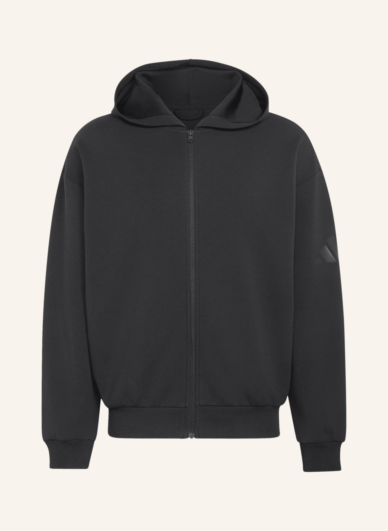 adidas Sweatjacke SOFT LUX: SCHWARZ