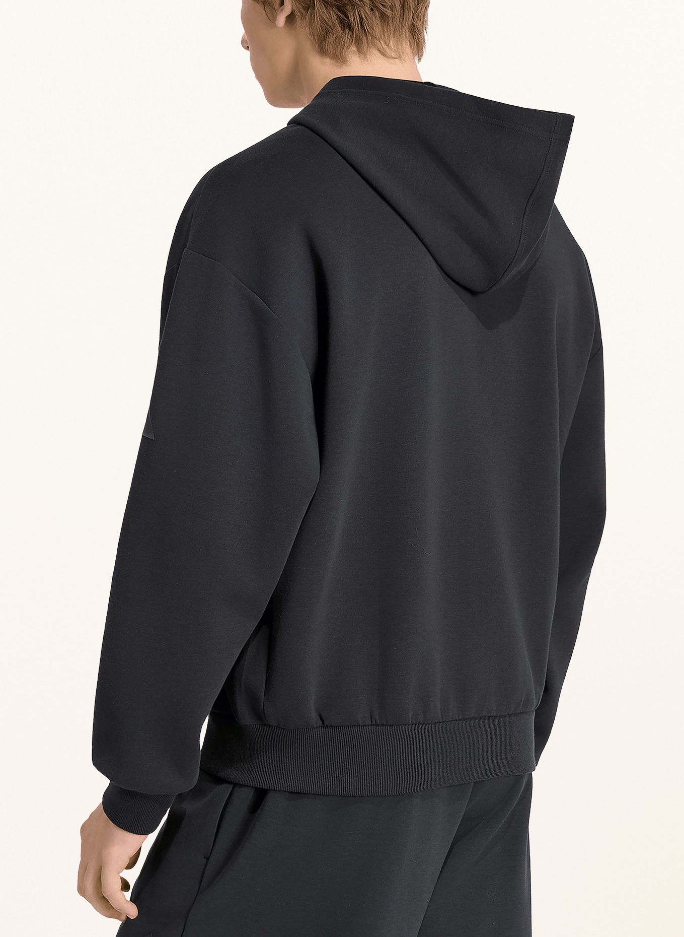adidas Sweatjacke SOFT LUX: SCHWARZ