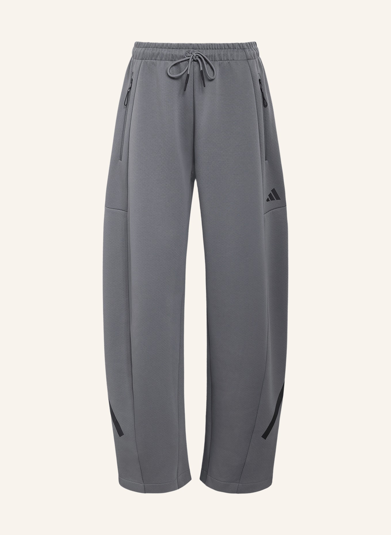 adidas Spodnie dresowe Z.N.E.: SZARY / CZIEMNOSZARY