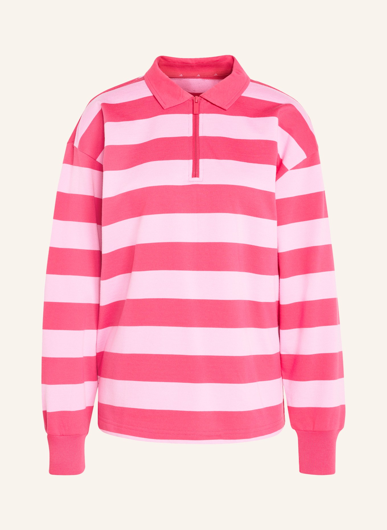 adidas Sweat-Poloshirt ESSENTIALS CONTEMPORARY: ROSA / ROT