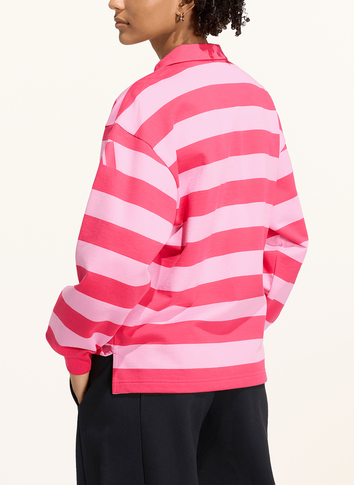 adidas Sweat-Poloshirt ESSENTIALS CONTEMPORARY: ROSA / ROT